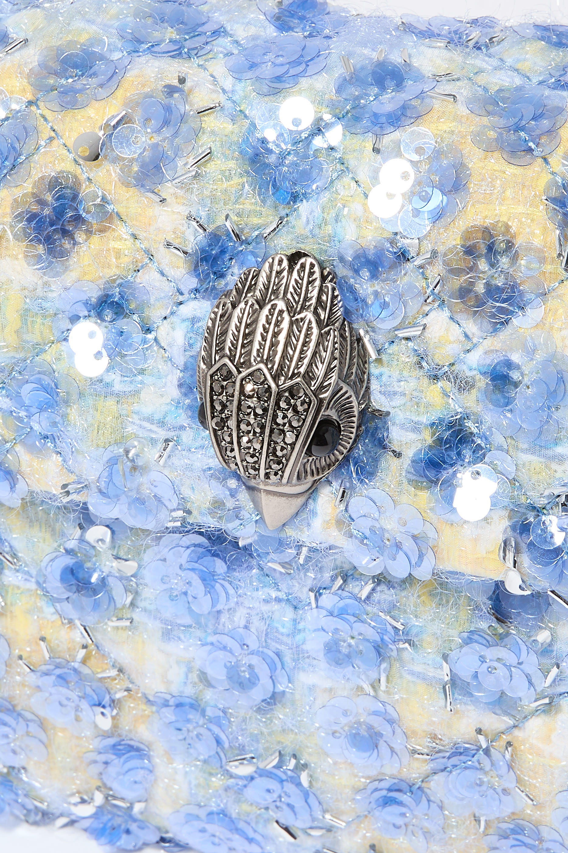 حقيبة كتف كنسينغتون صغيرة مزينة بالترتر