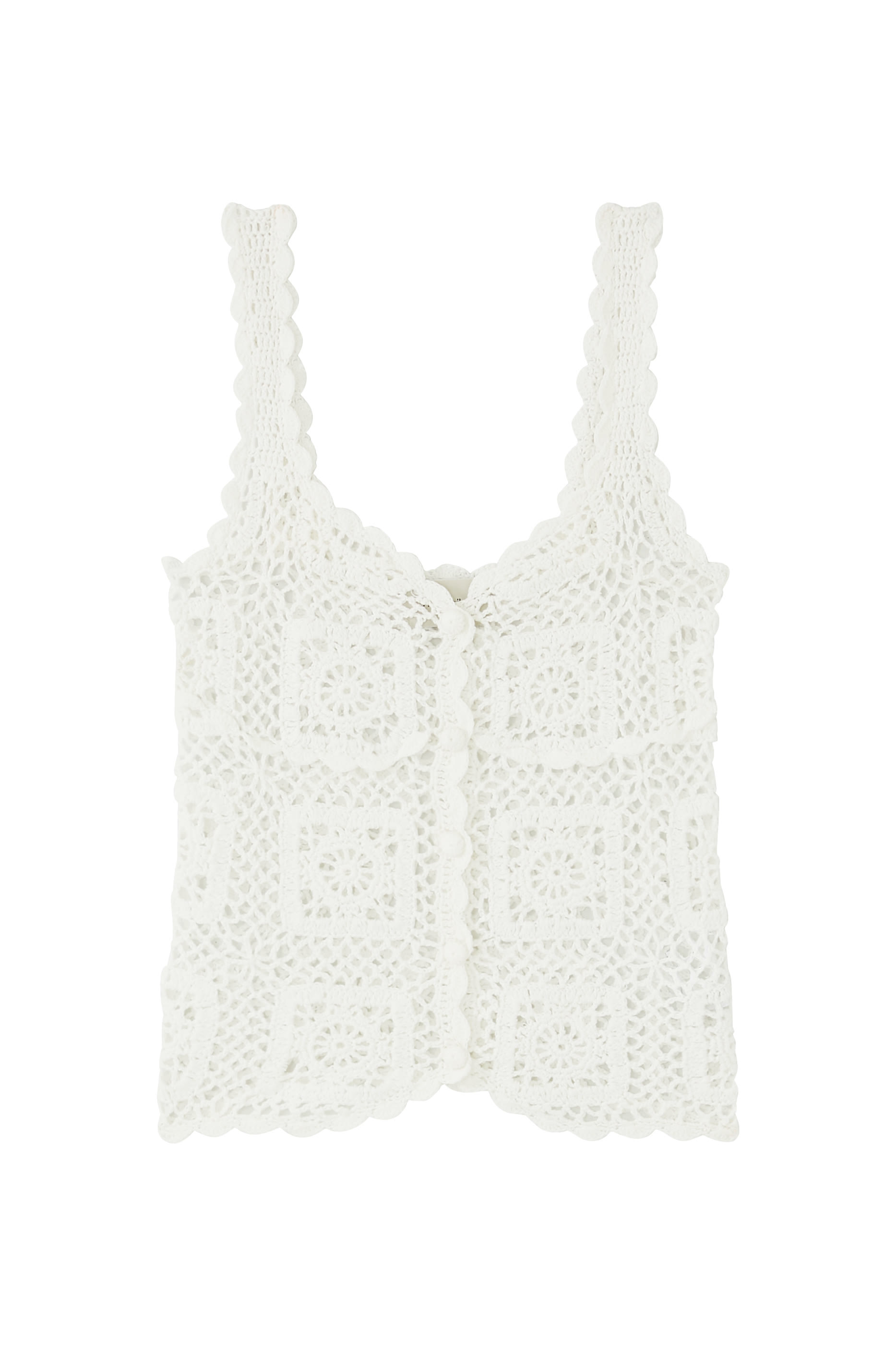 بلوزة روزي كروشيه