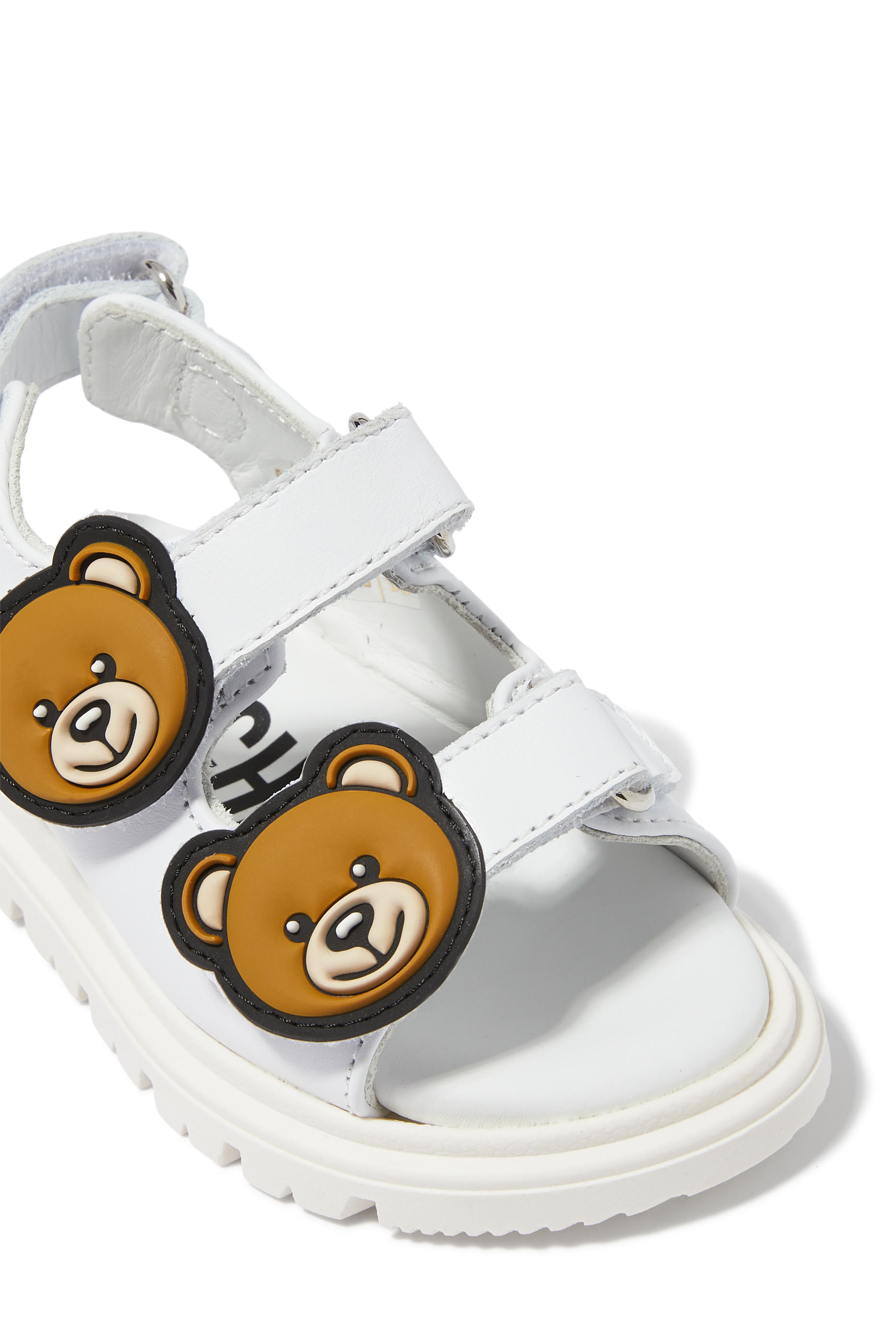 صندل مزين بالدب تيدي وشعار الماركة