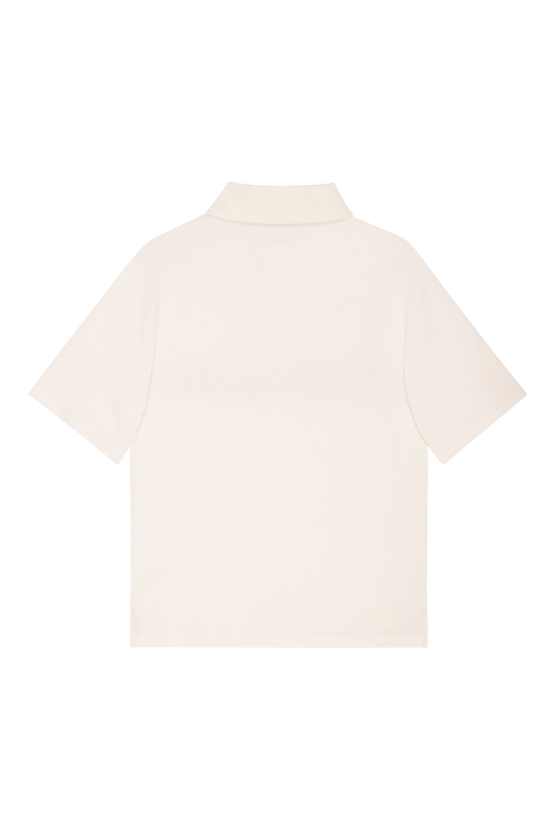 قميص بولو بشريط ويب قطن للأطفال