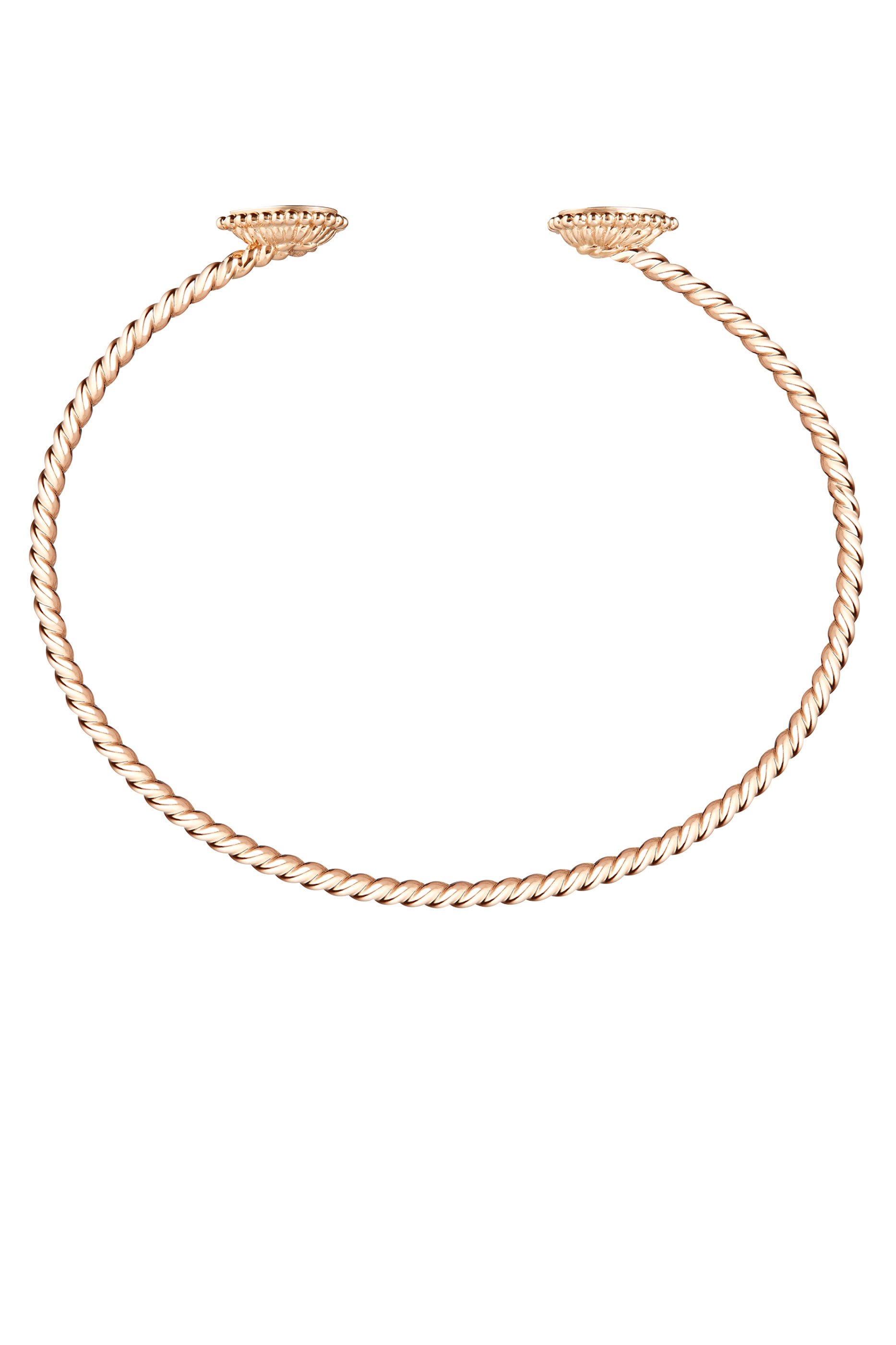 سوار سيربنت بوهيم مرصع بالماس، ذهب وردي عيار 18