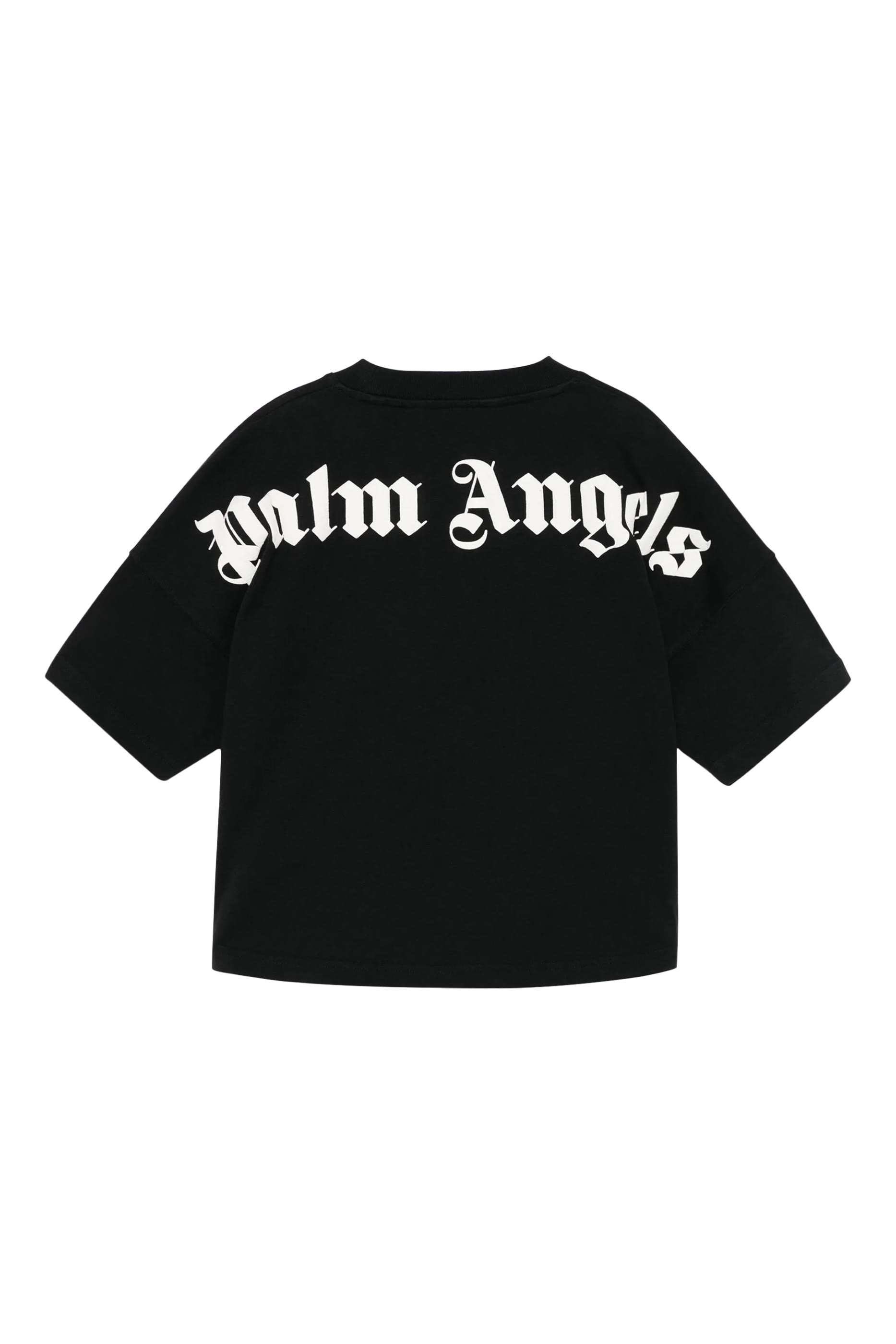 تيشيرت بنقشة شعار الماركة الكلاسيكي للأطفال