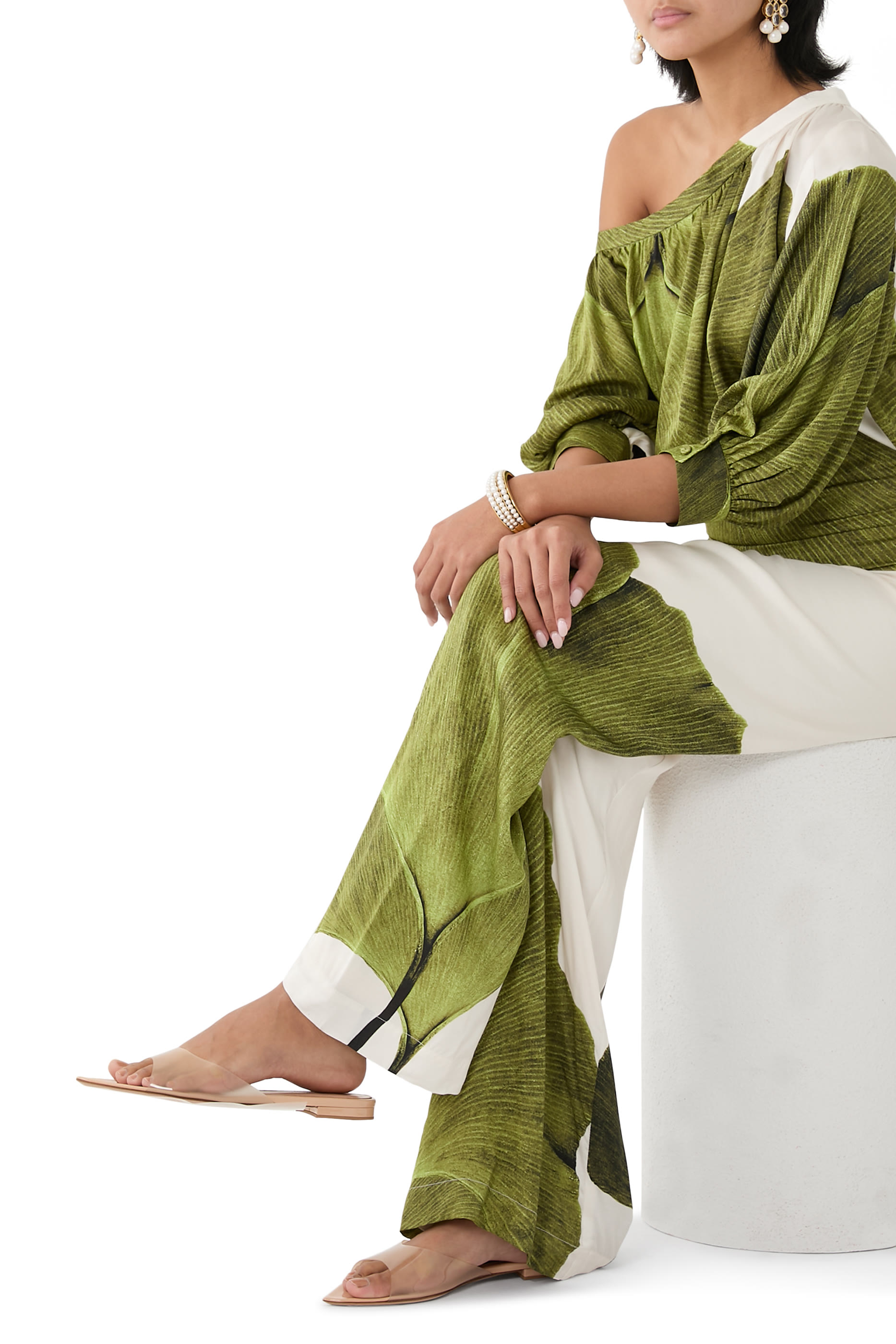 صندل إيل بليكسي بنعل مسطح