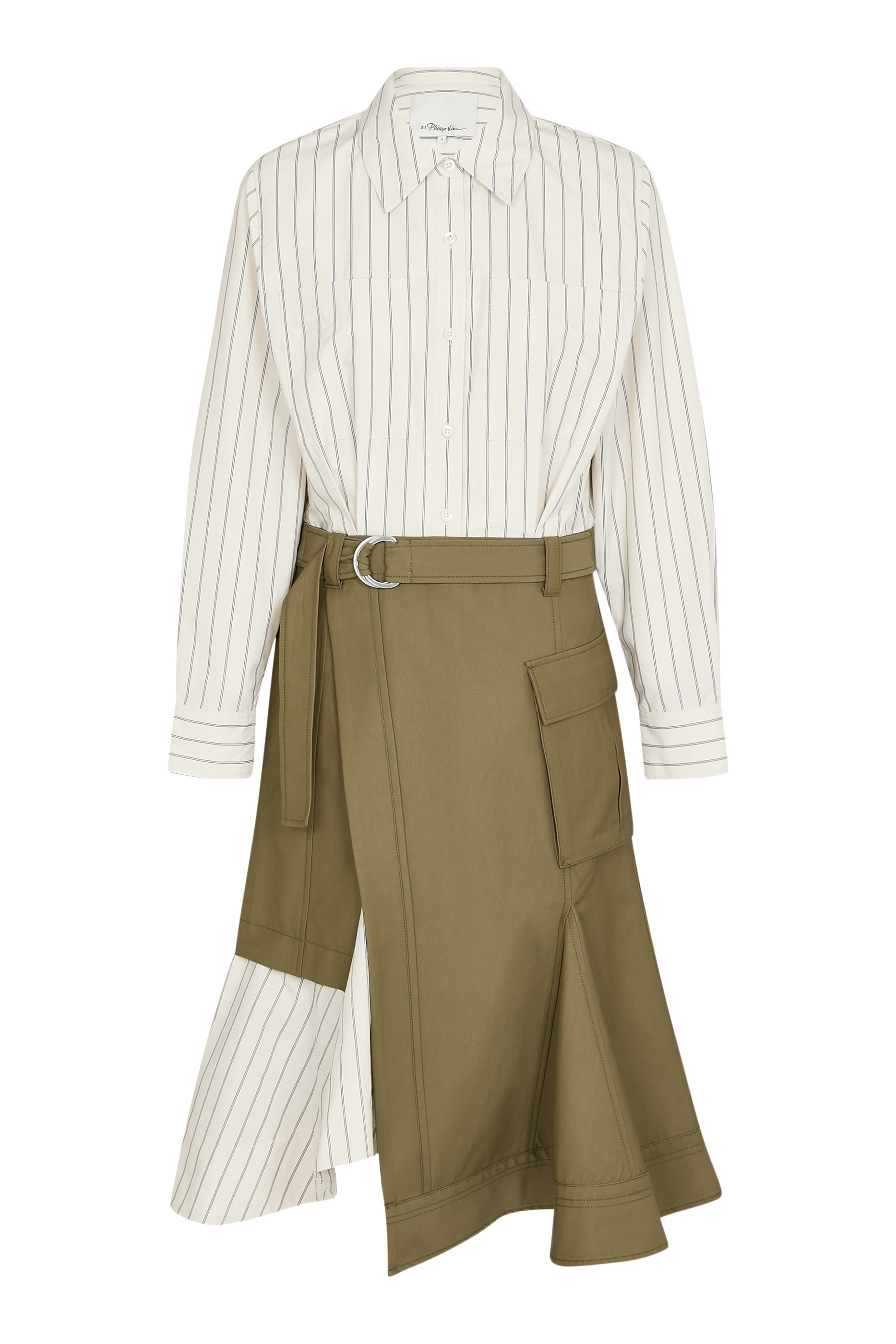 فستان بنمط قميص عملي خامات متنوعة