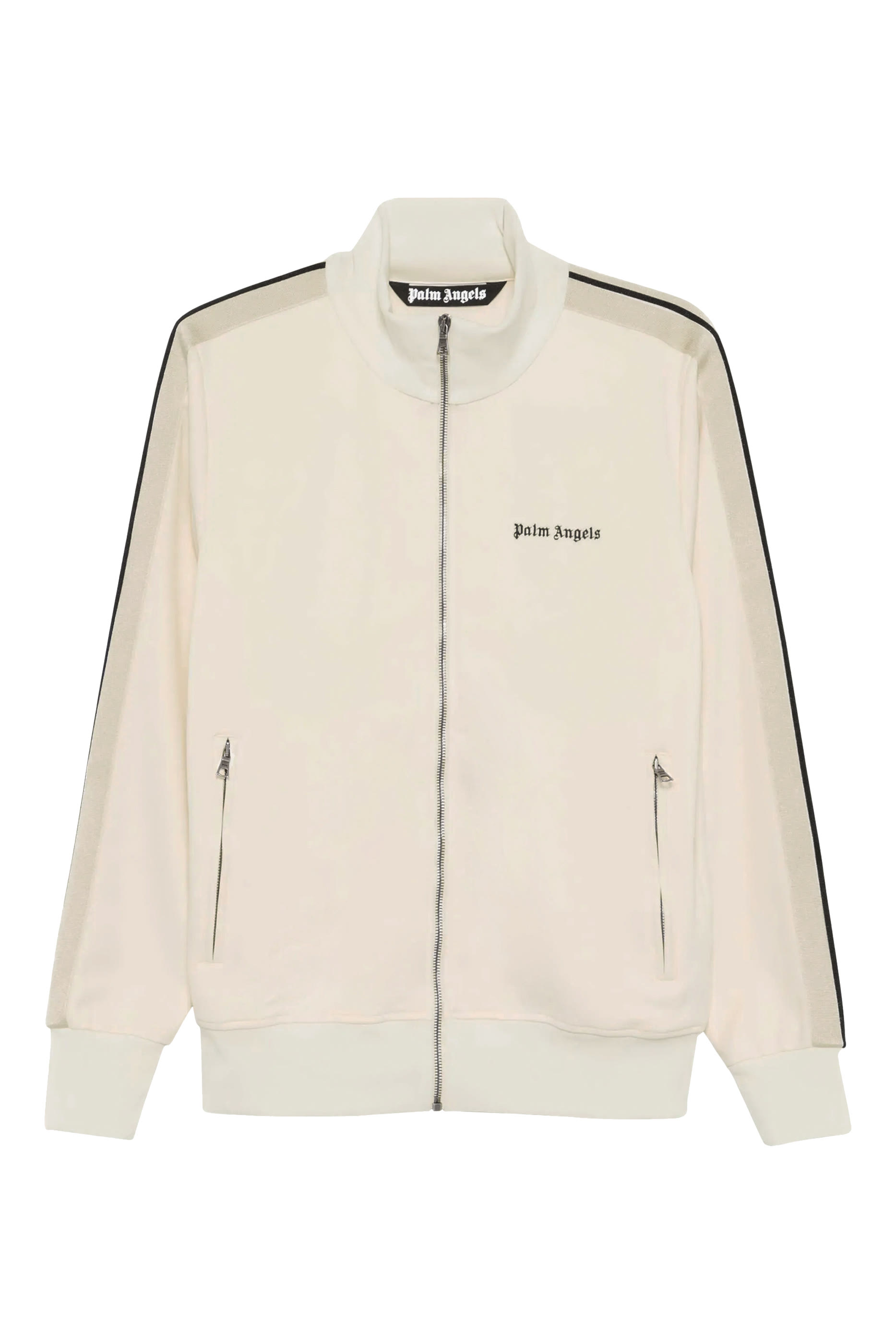 سويت شيرت مخطط بنصف سحاب