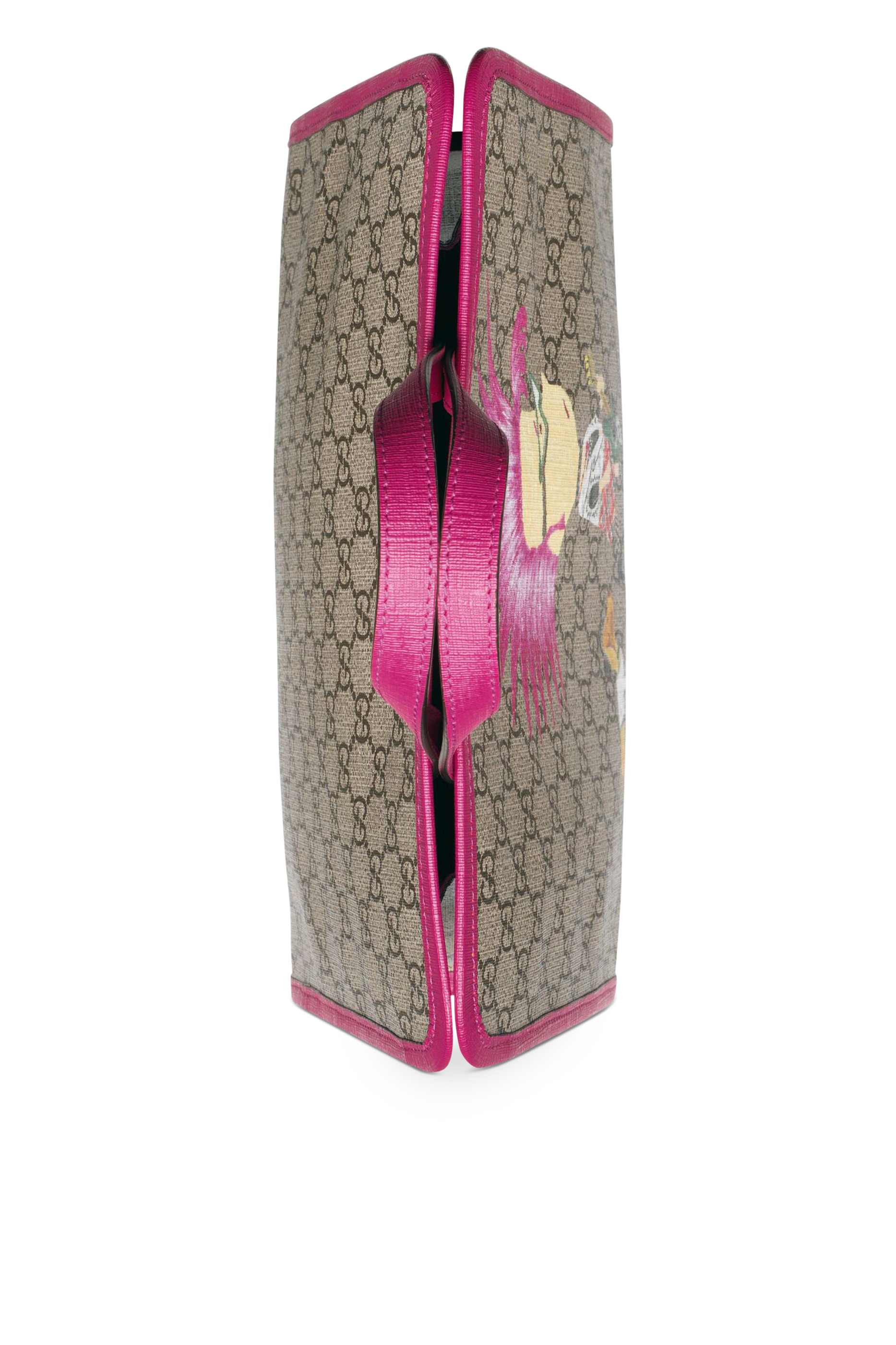 حقيبة يد بطبعة بانك وشعار حرفي GG