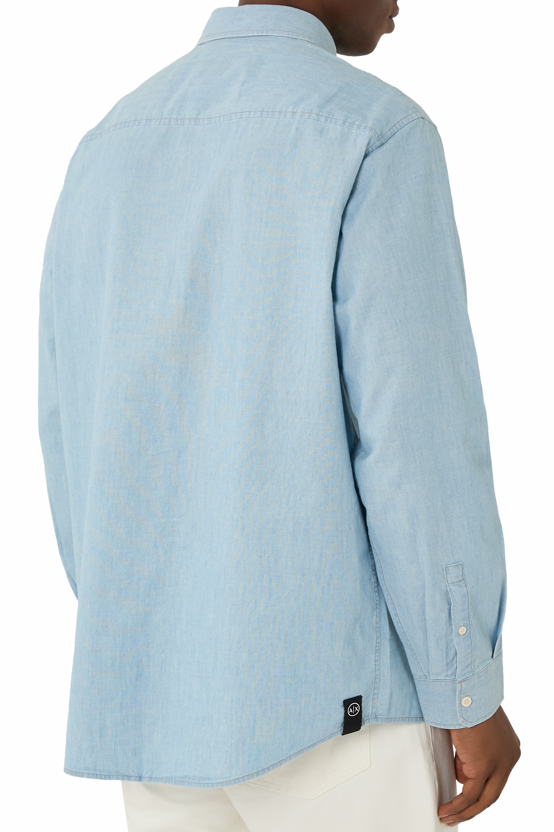 قميص مارينا بجيبين دنيم