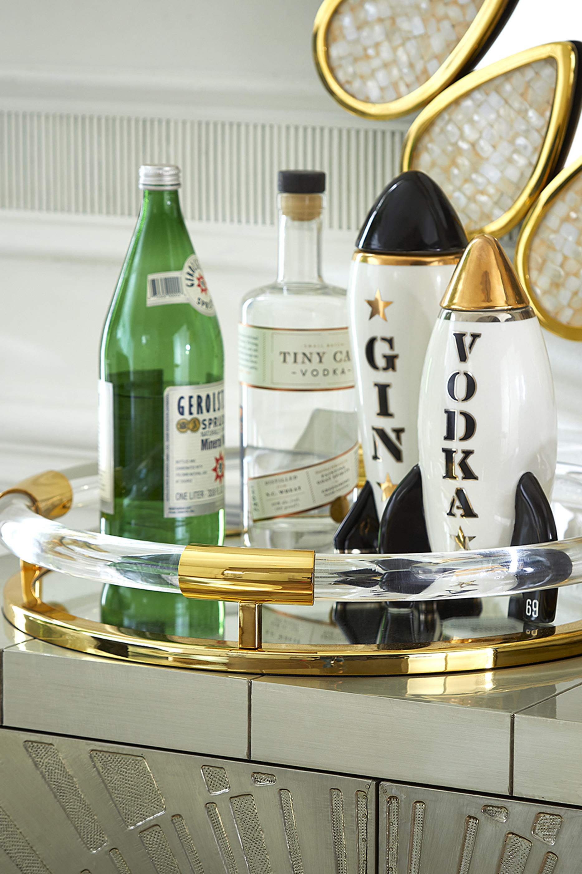 صينية جاكس مستديرة