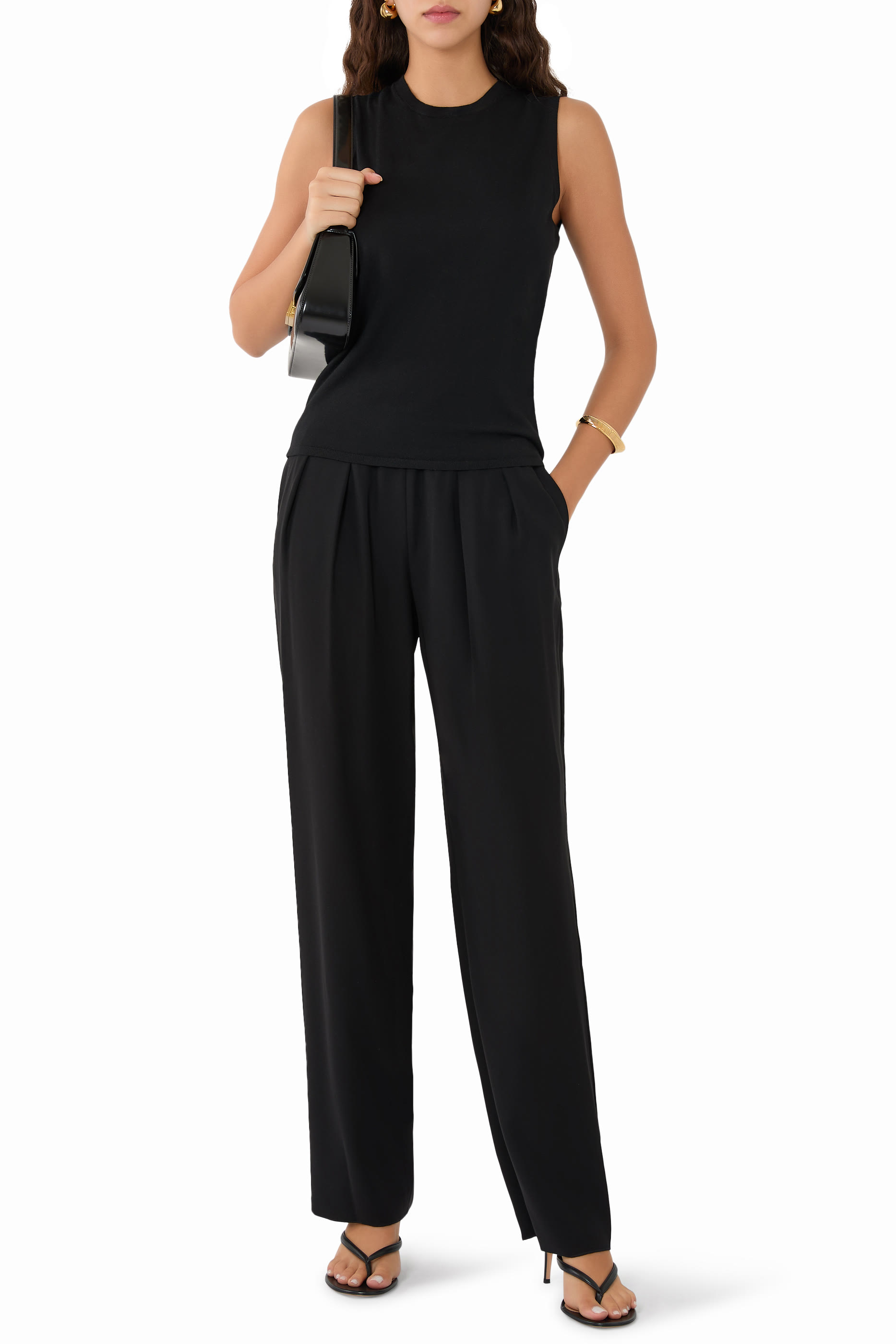 بنطال بخصر مطاطي كادي معالج