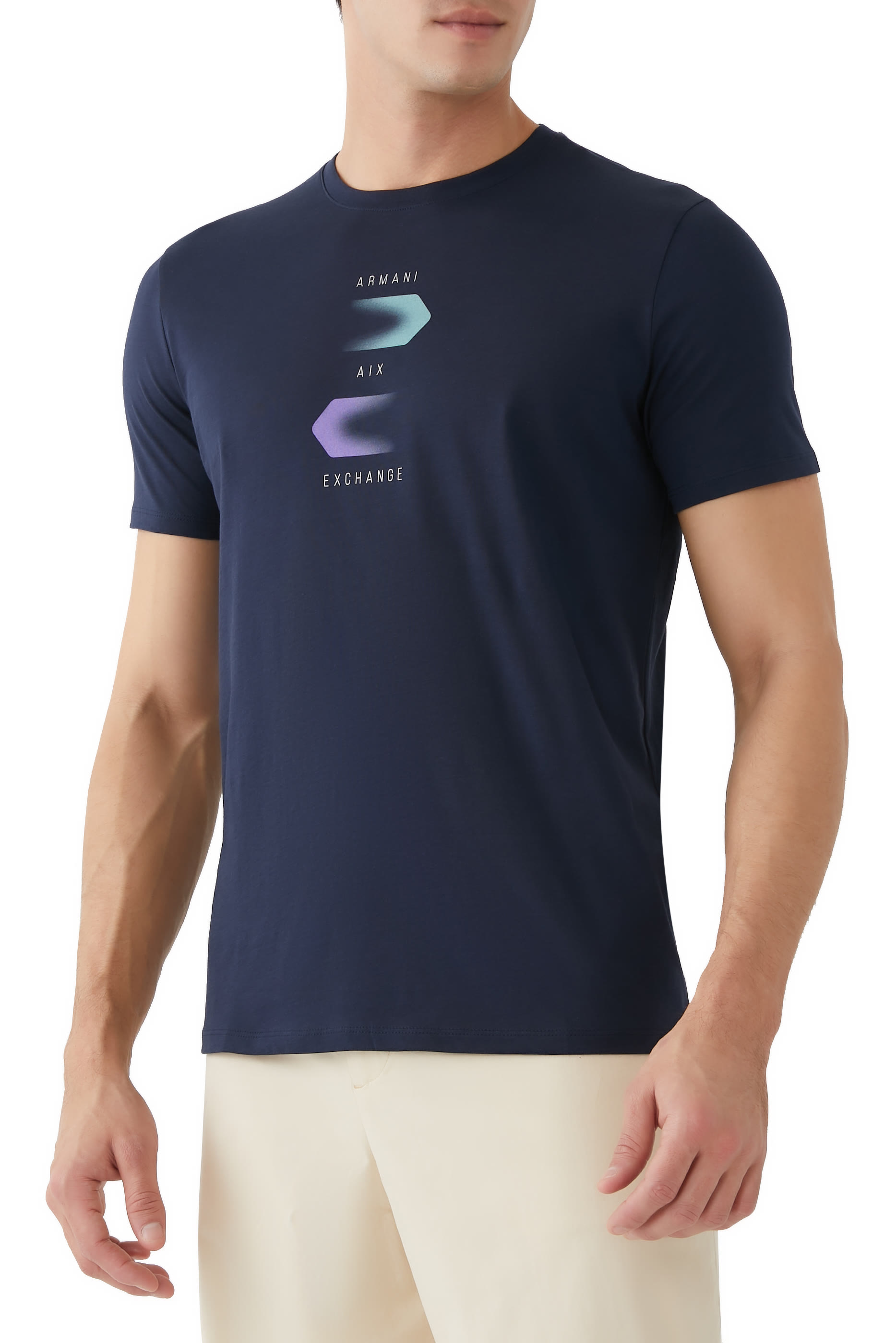 تيشيرت ميتا نايتشر بياقة ضيقة