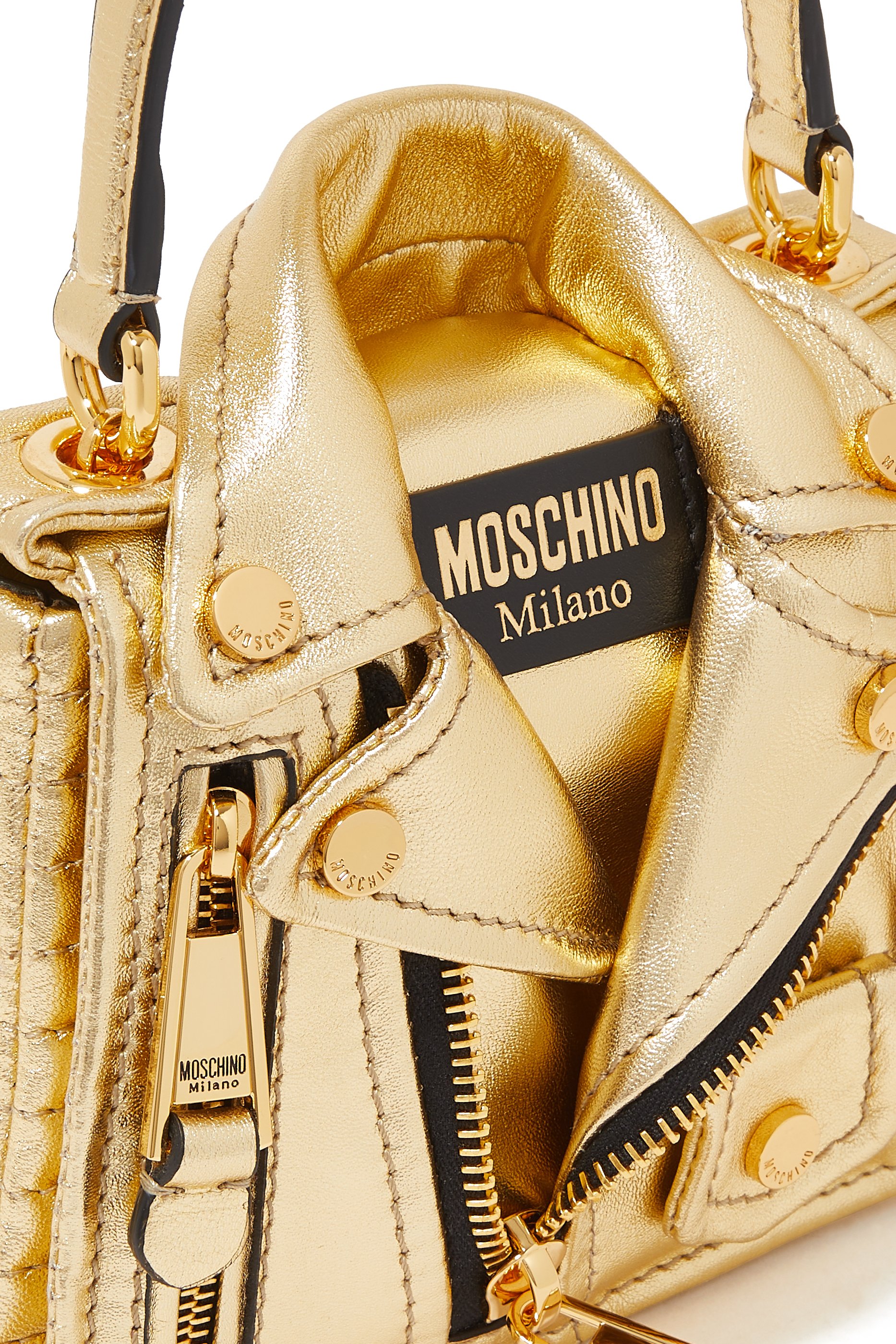 حقيبة بايكر صغيرة جلد