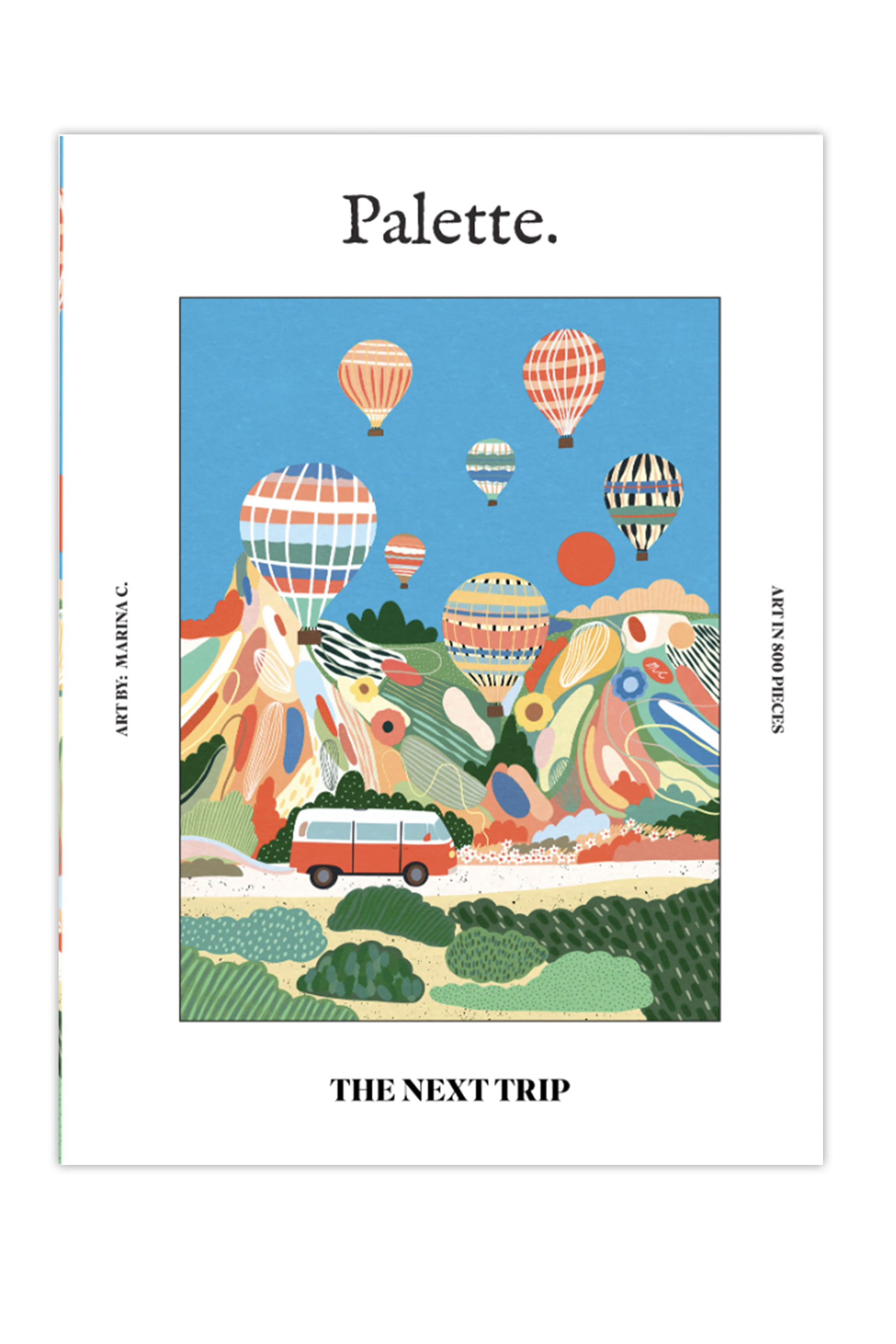 طقم لعبة بازل ذا ناكست تريب مكون من 800 قطعة