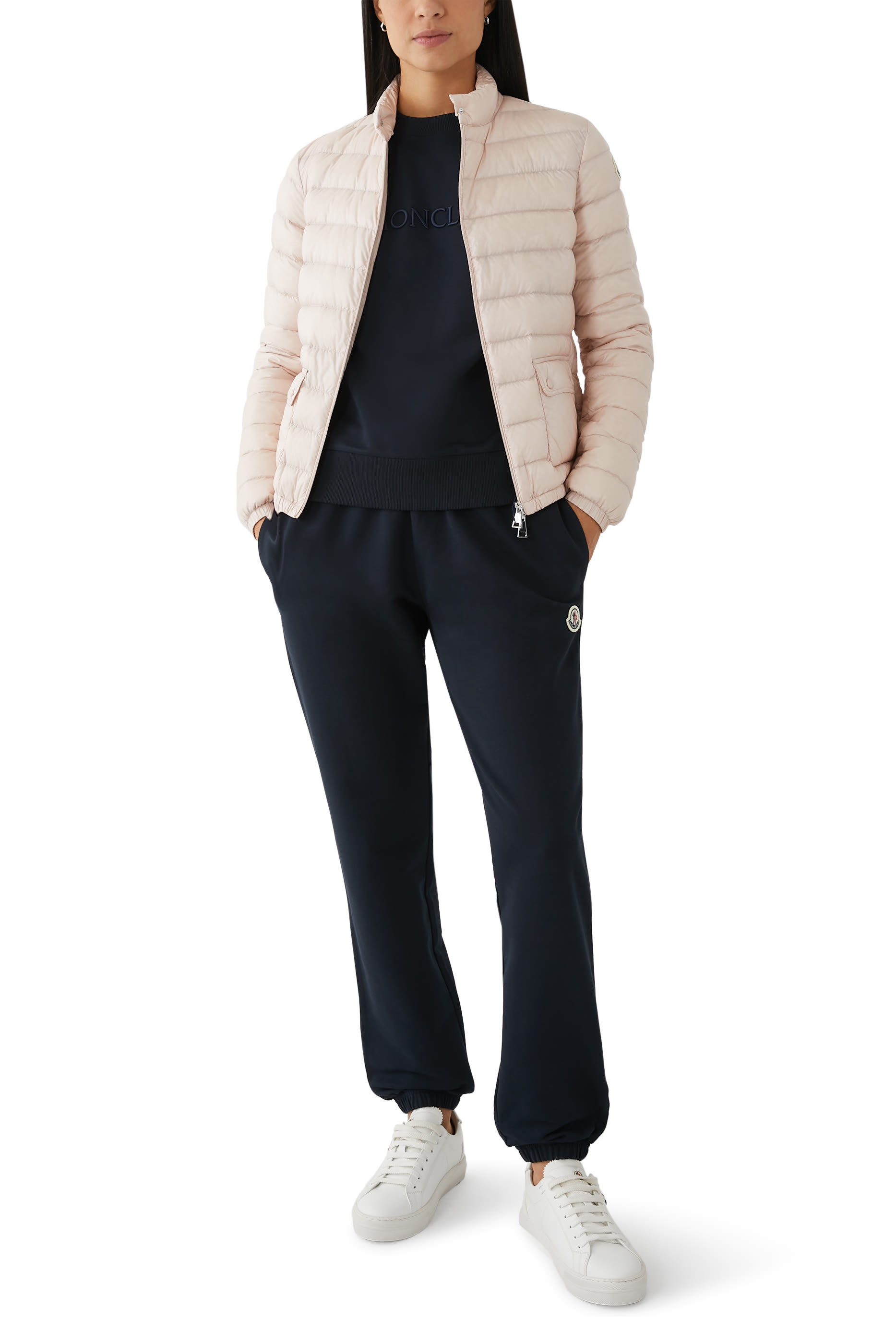 بنطال رياضي برقعة بشعار الماركة