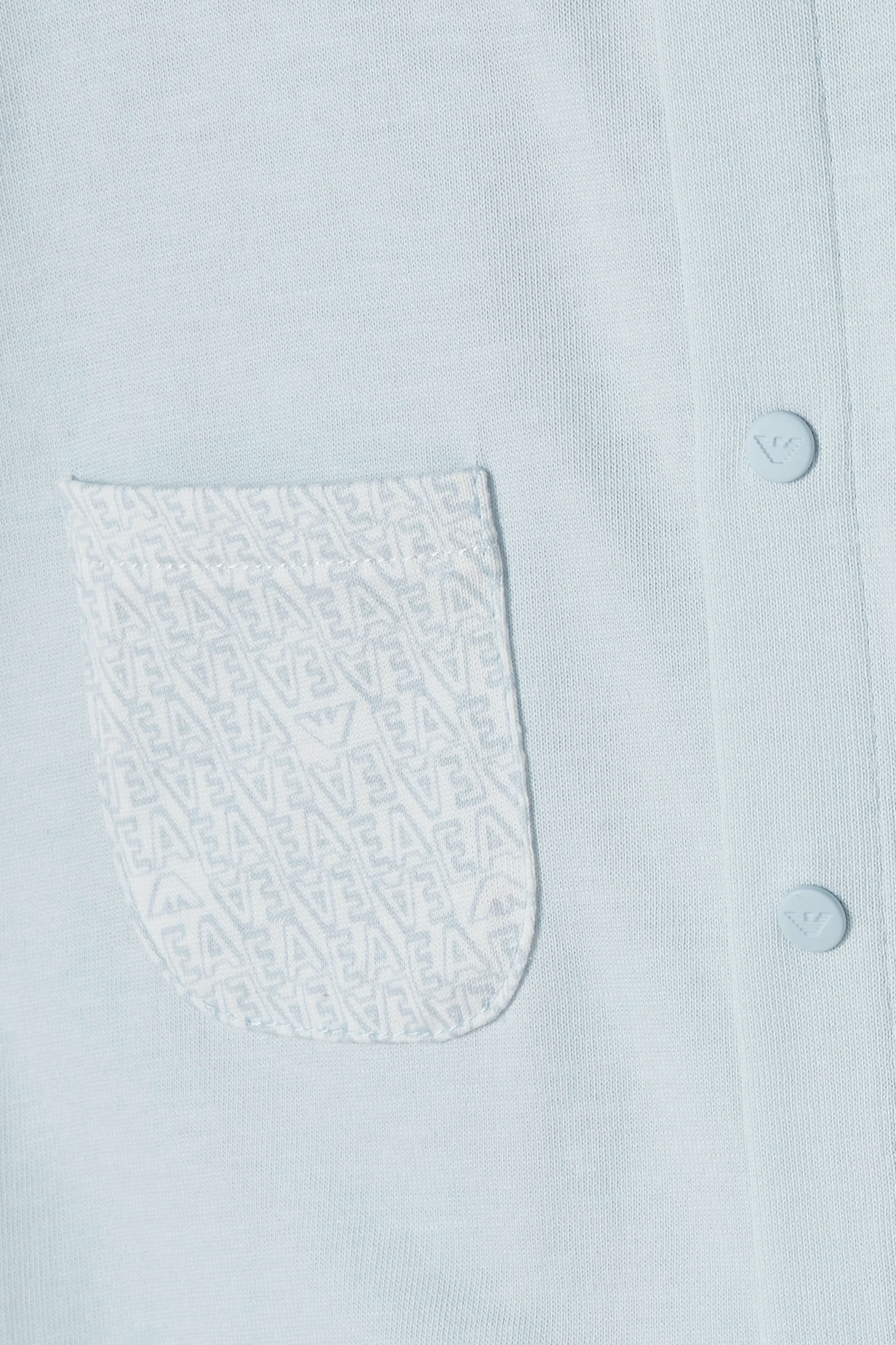 طقم بيجامة ومريلة بشعار الماركة للأطفال