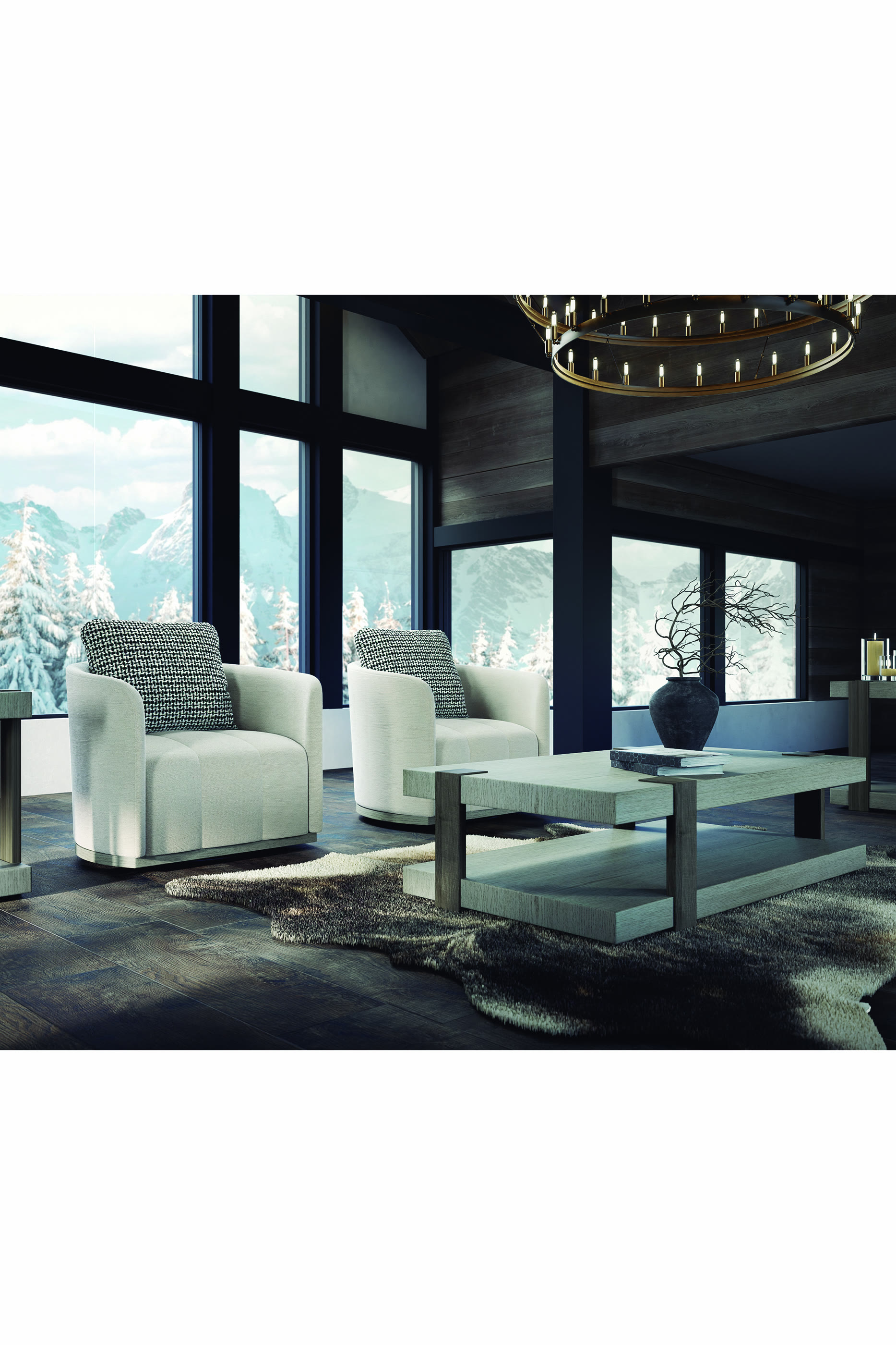 كرسي جيم دوار بتصميم بمسند ذراعين