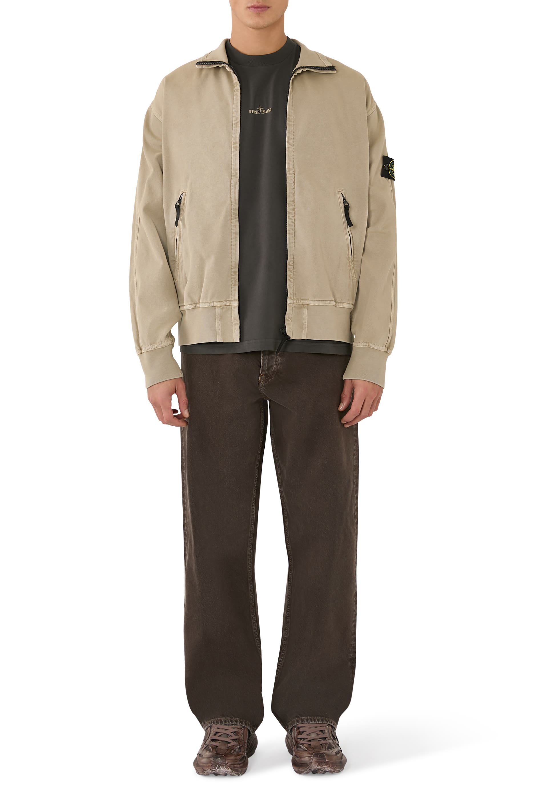 تيشيرت بنقشة شعار الماركة