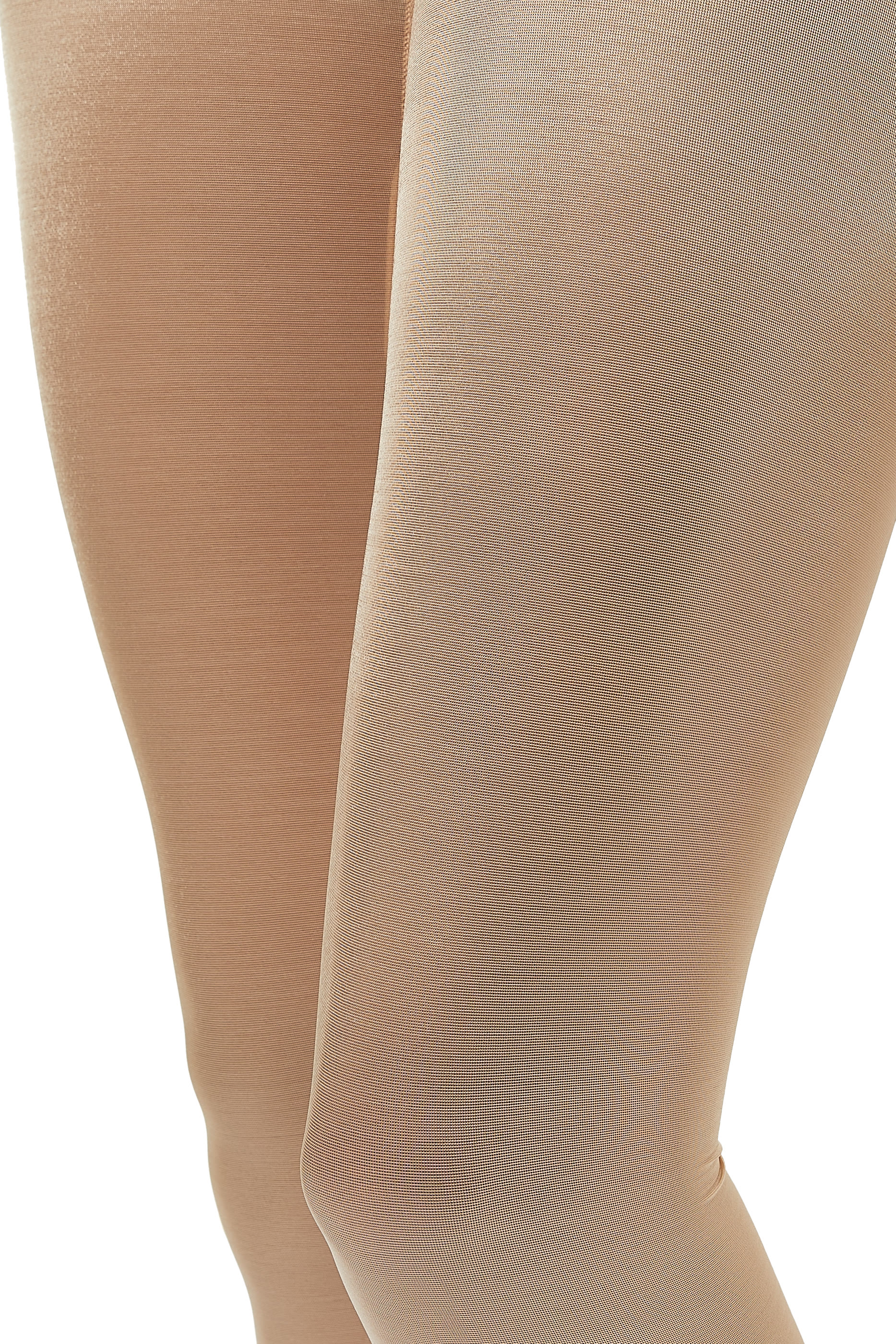 بنطال كابري شفاف بخصر مرتفع