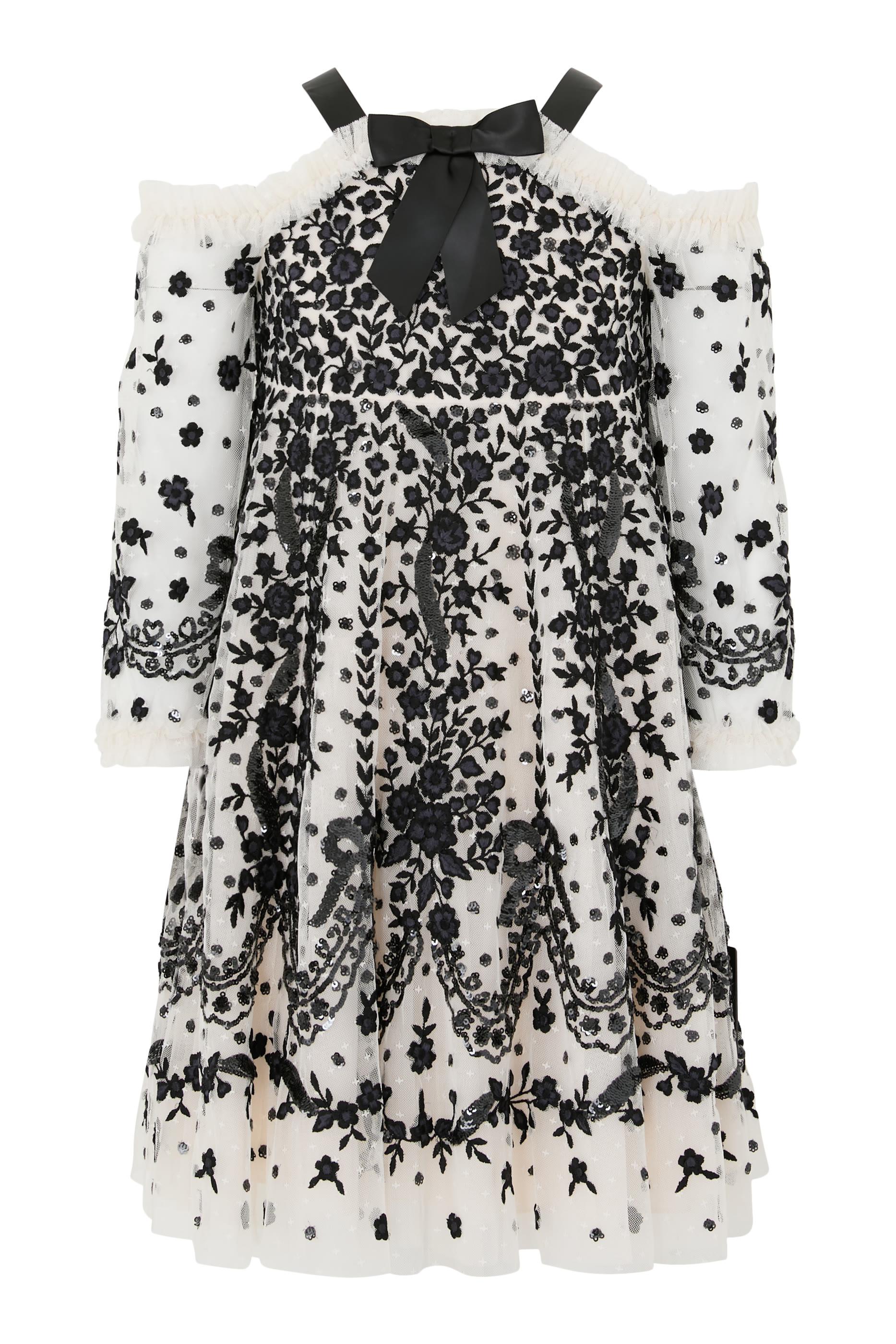 فستان أديلين بأكتاف مكشوفة للأطفال