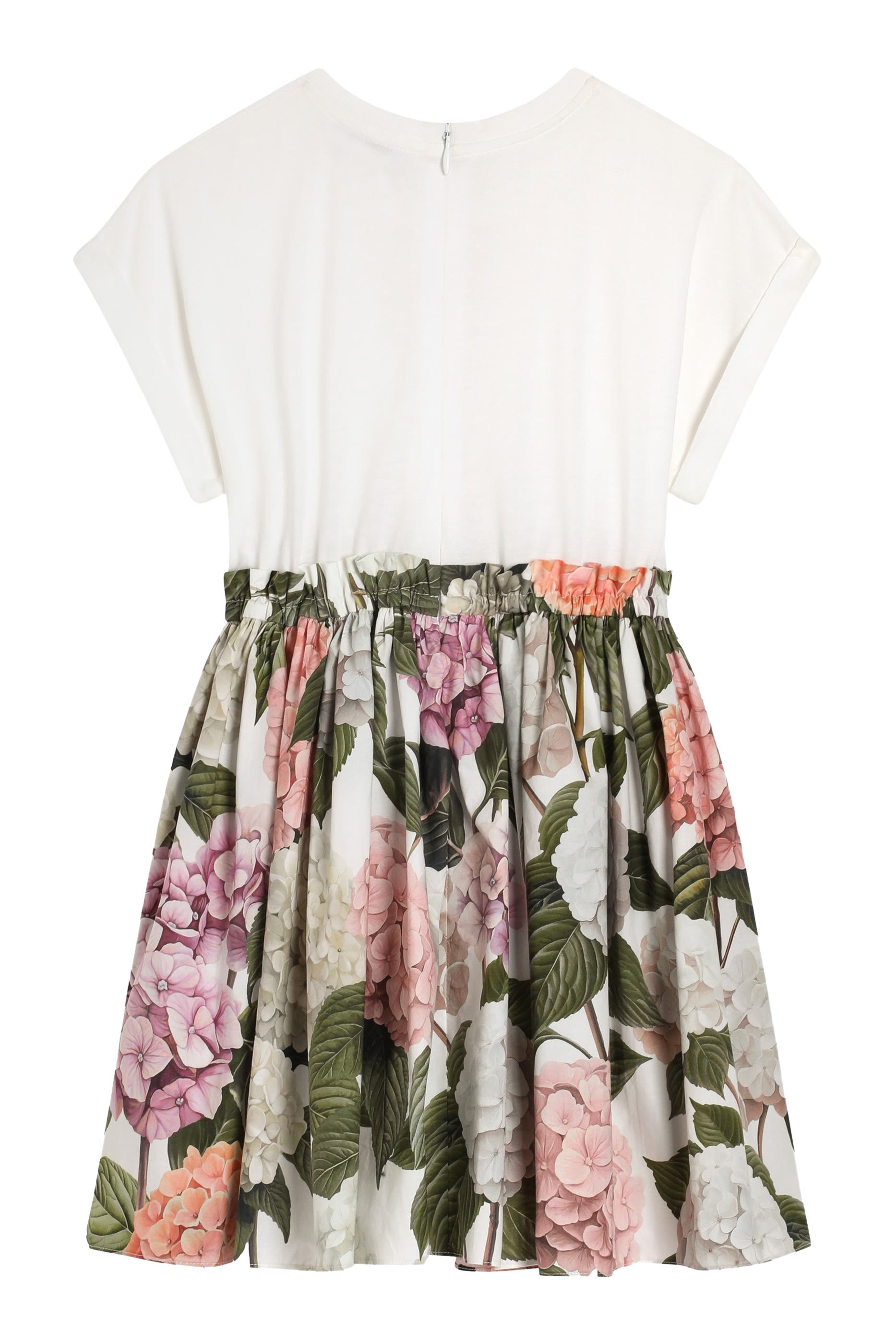 فستان بنقشة زهور كوبية جيرسيه للأطفال