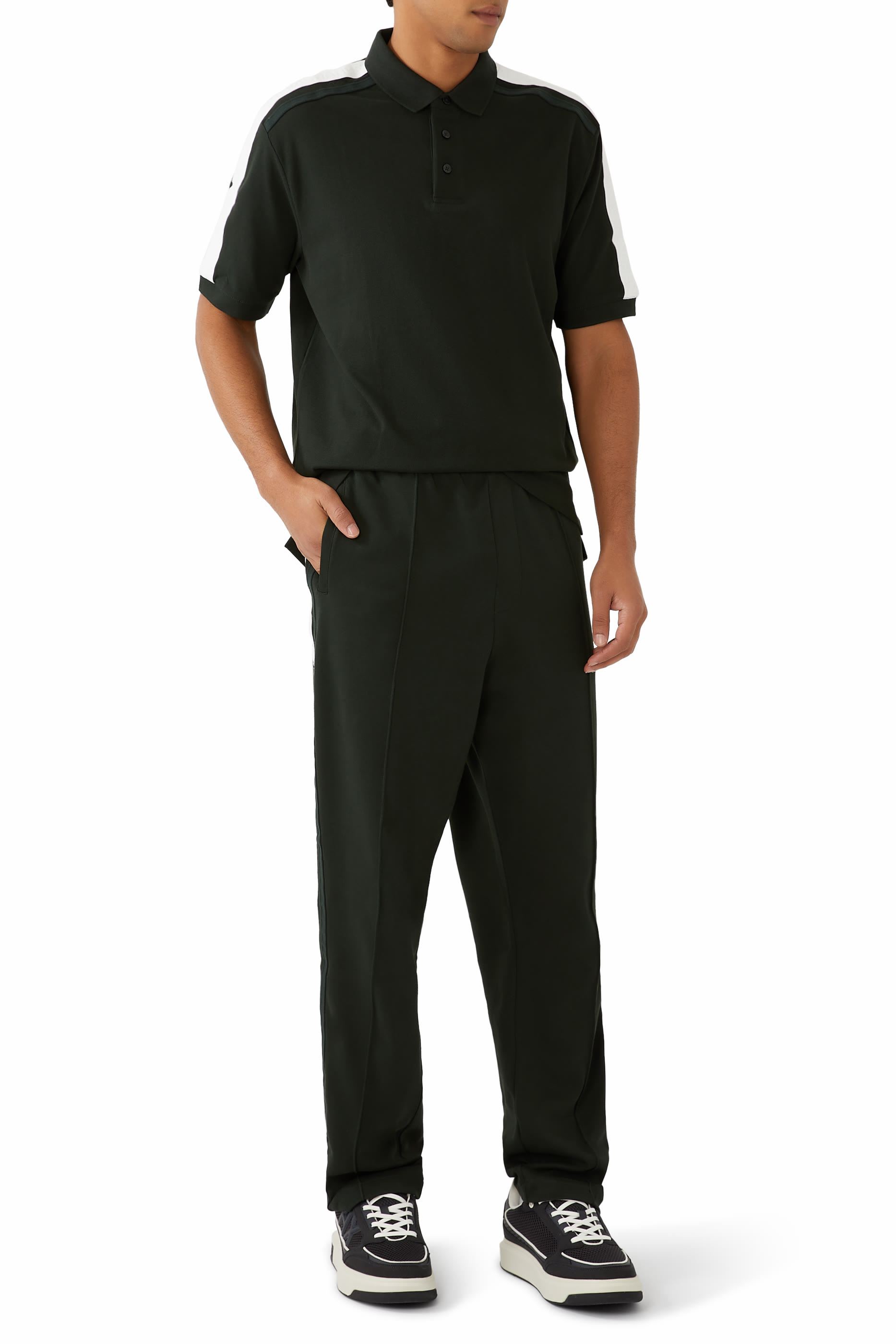 قميص بولو بقصة عادية