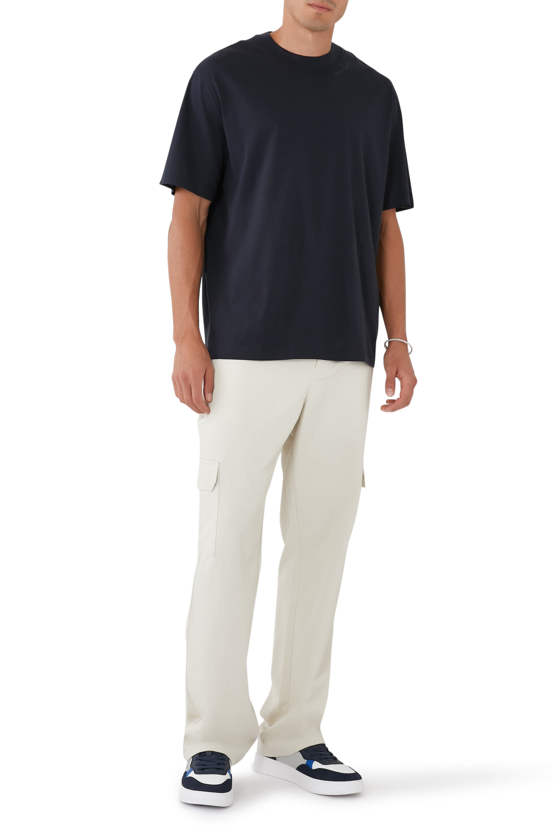 تيشيرت جيمنازيوم بياقة ضيقة