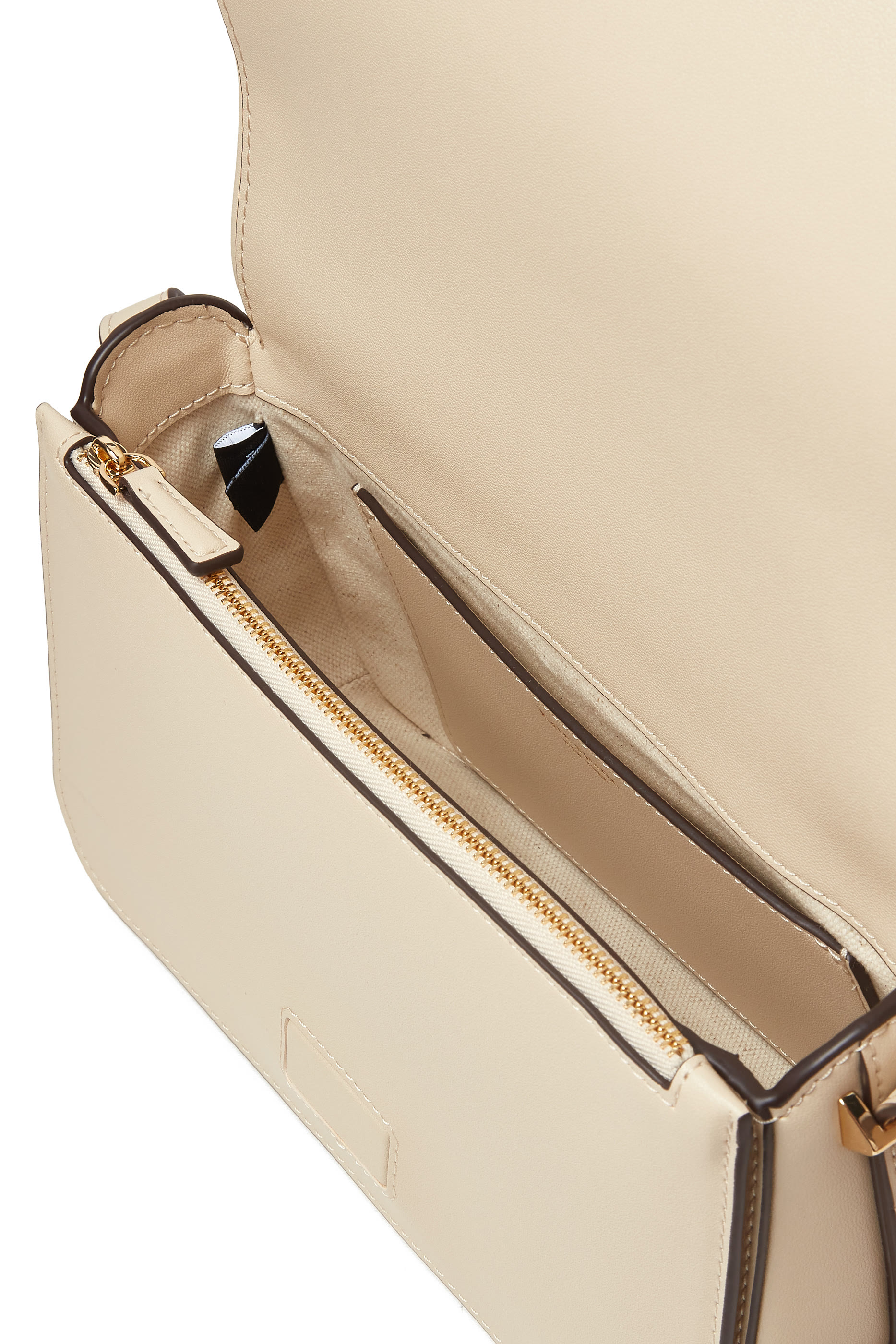 حقيبة كروس صغيرة بغطاء قلاب وطبعات زهرة سبيد جاكار