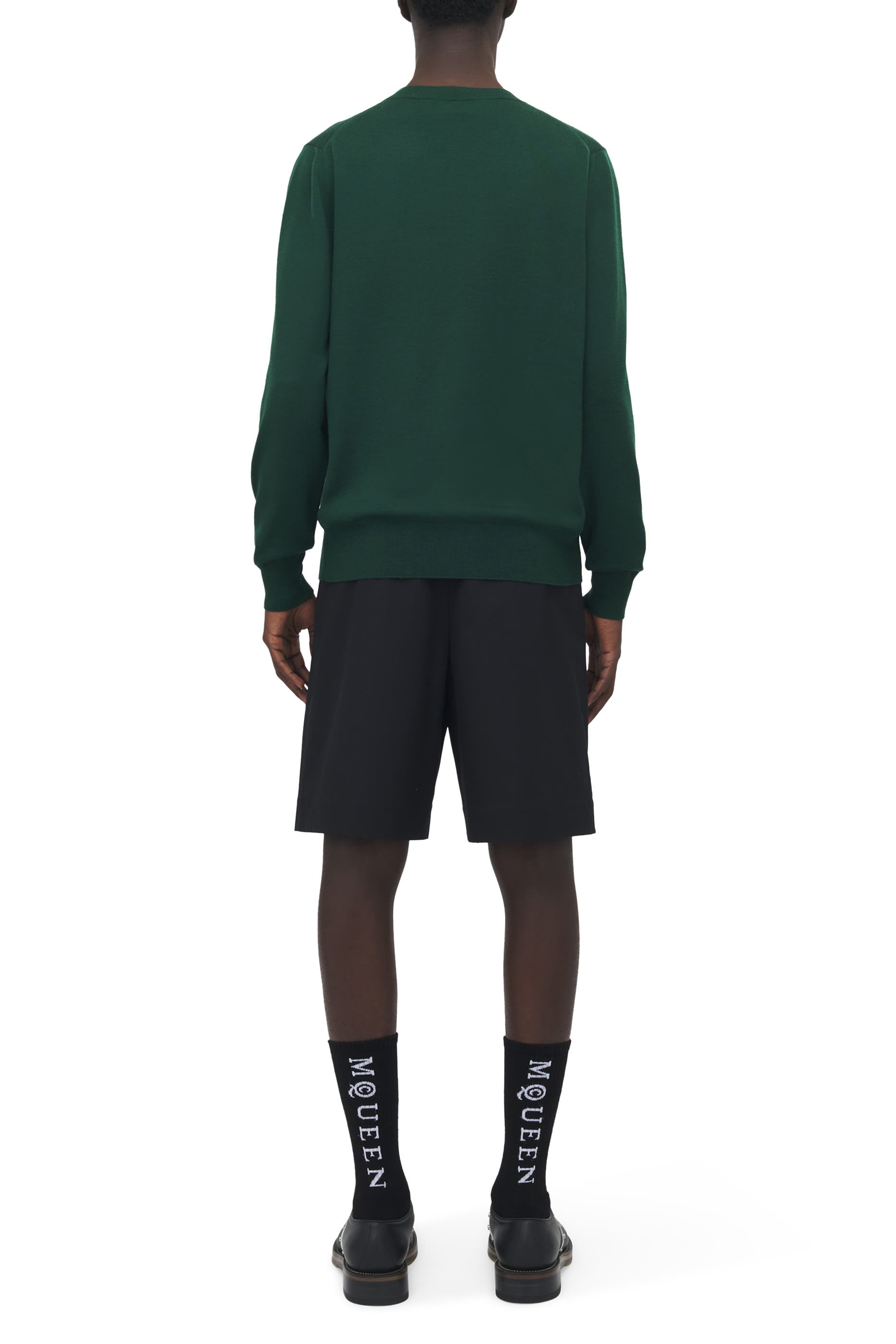 Merino Wool Logo Jumper 