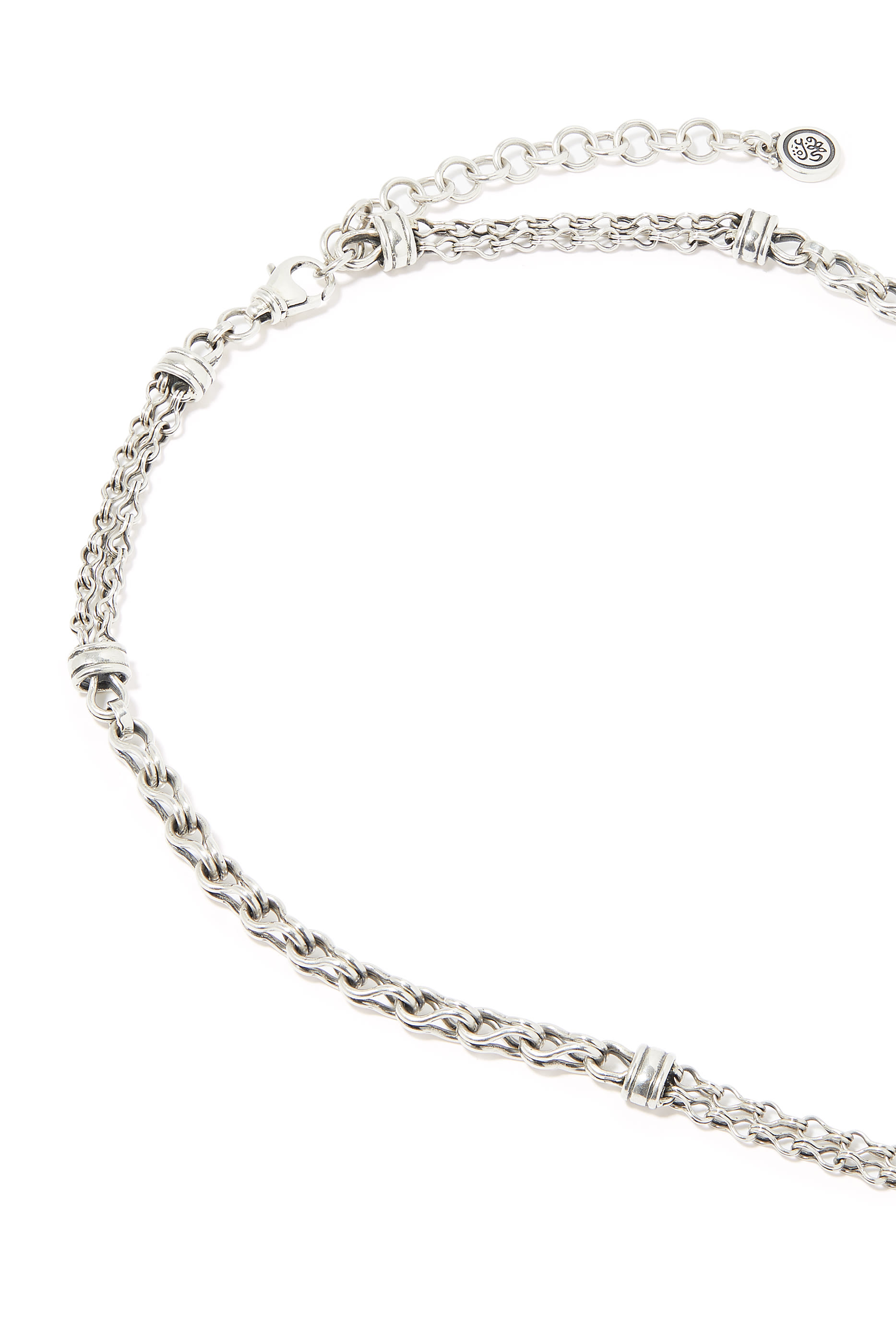 قلادة فلاحي بدلاية قلب ذهب أصفر عيار 18 وفضة إسترلينية