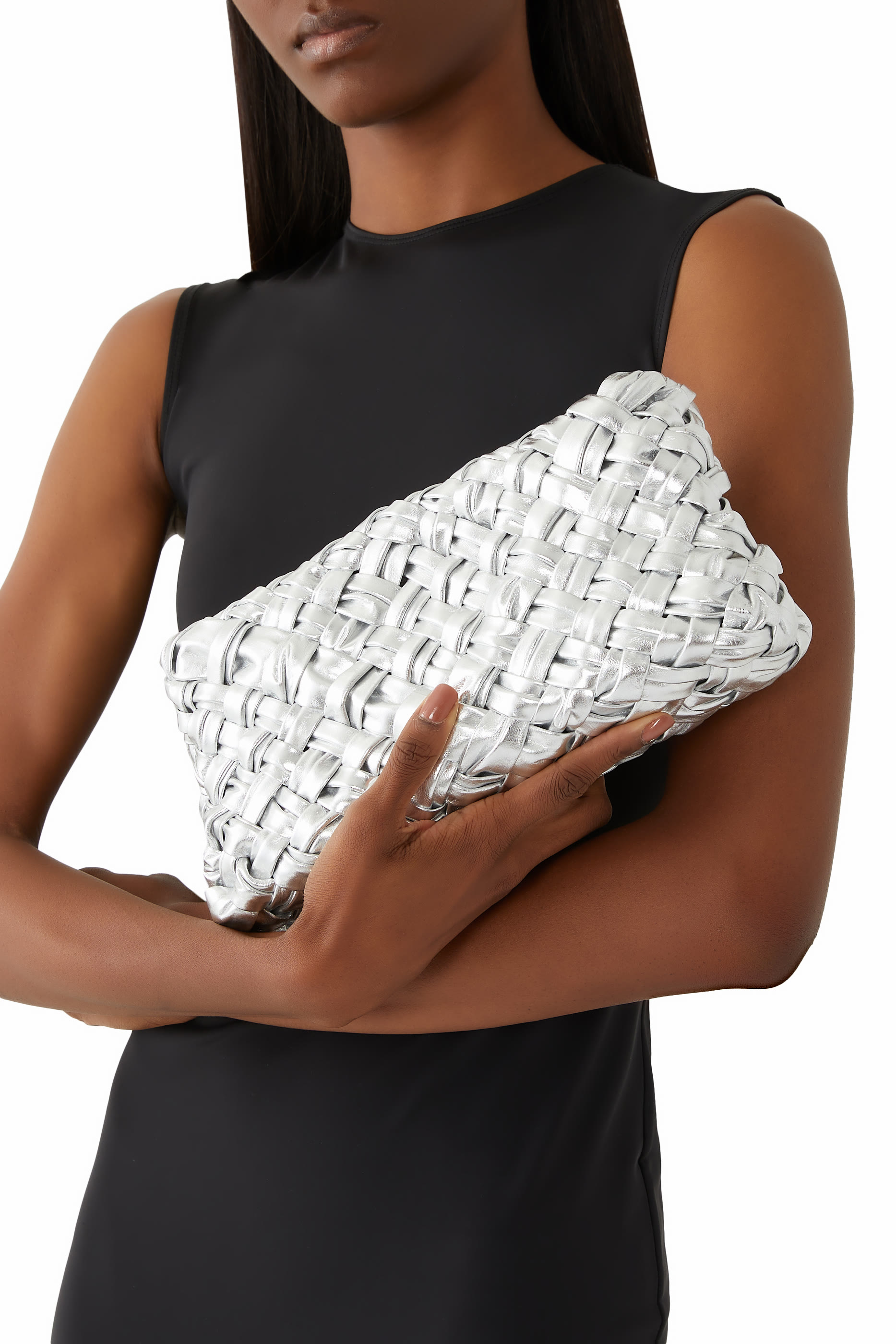 حقيبة كتف كاليميرو تشا-تشا بتصميم مجدول