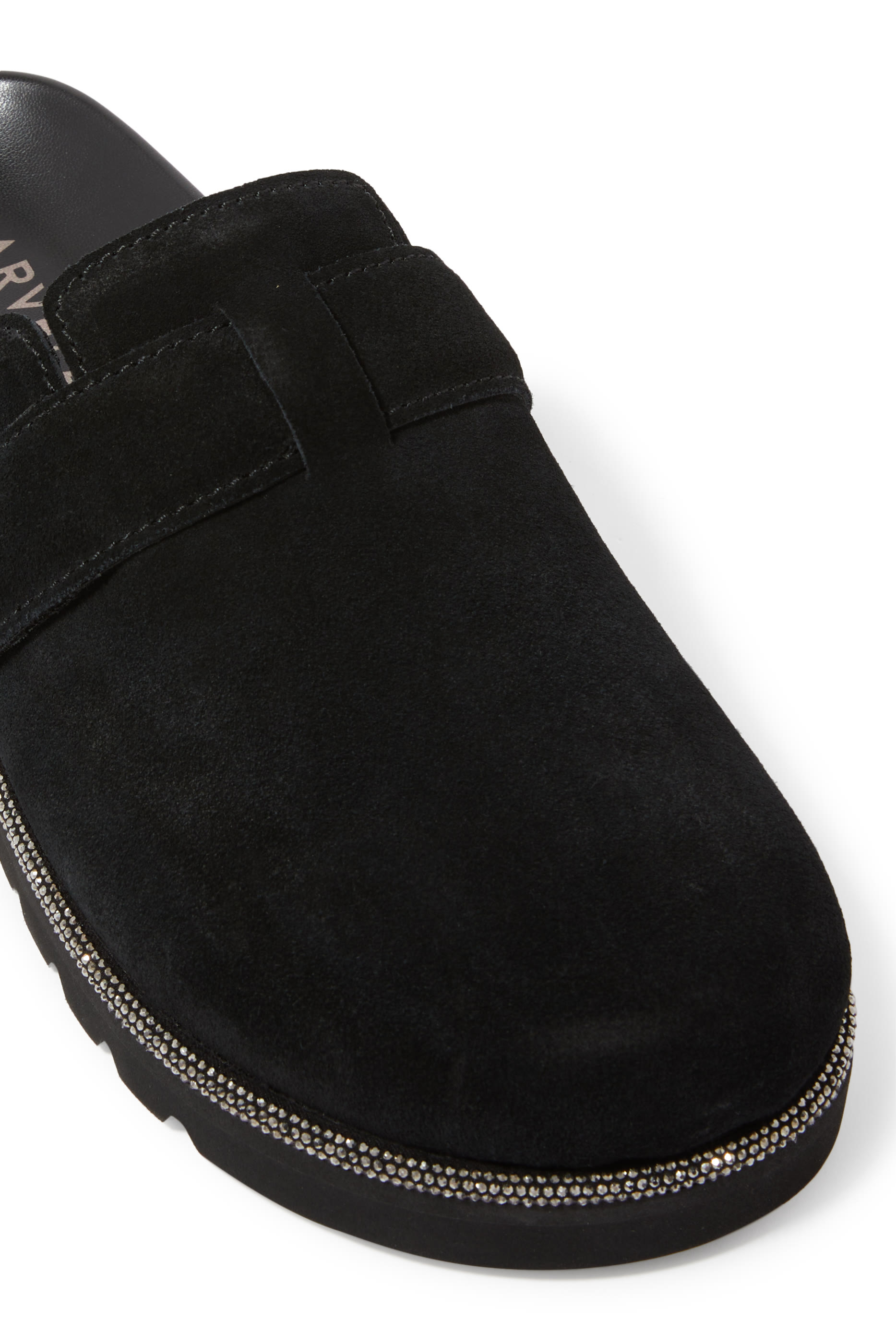 حذاء مفتوح من الخلف كارفيلا بأحجار براقة لرمضان