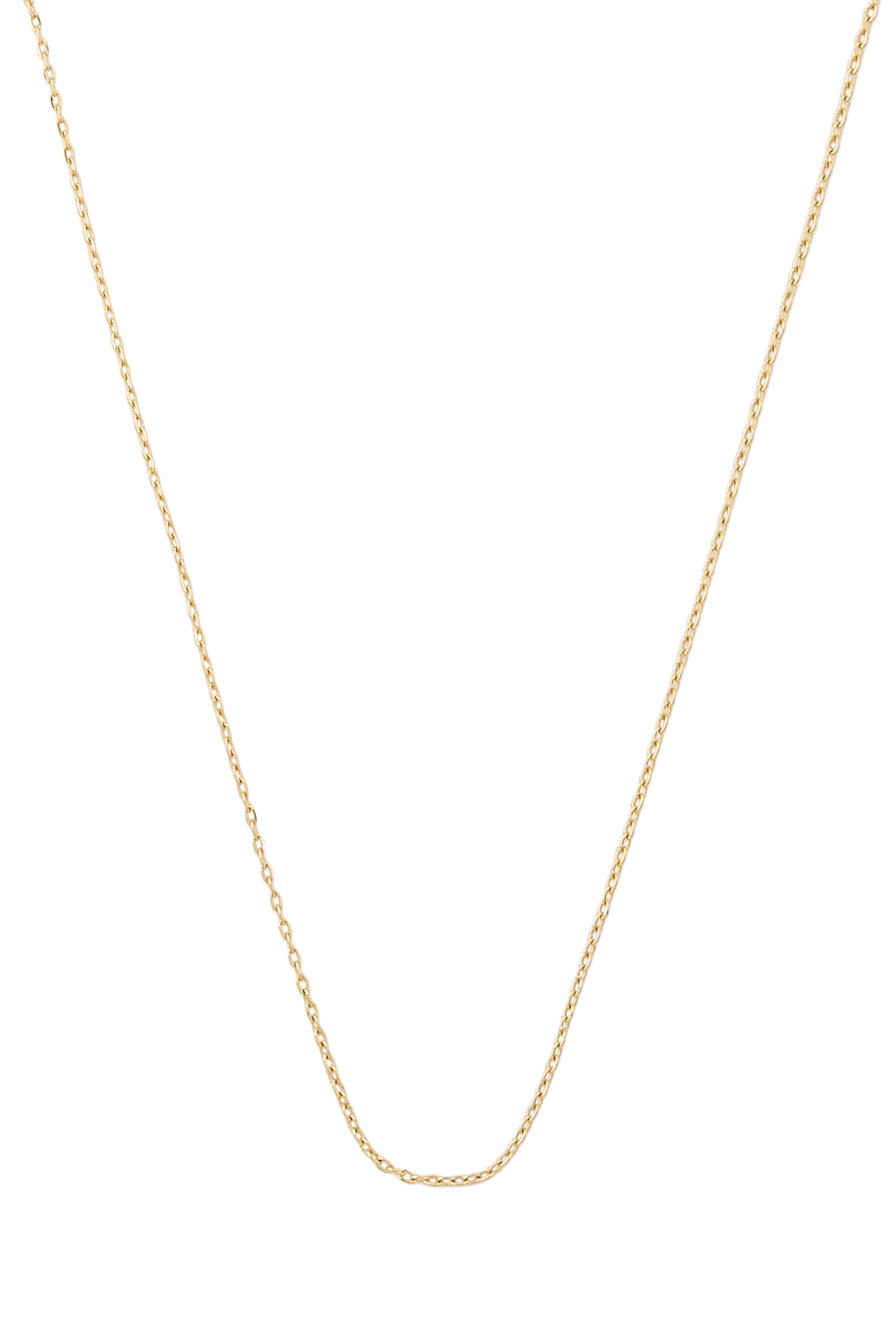 قلادة بتصميم سلسلة، ذهب أصفر عيار 18