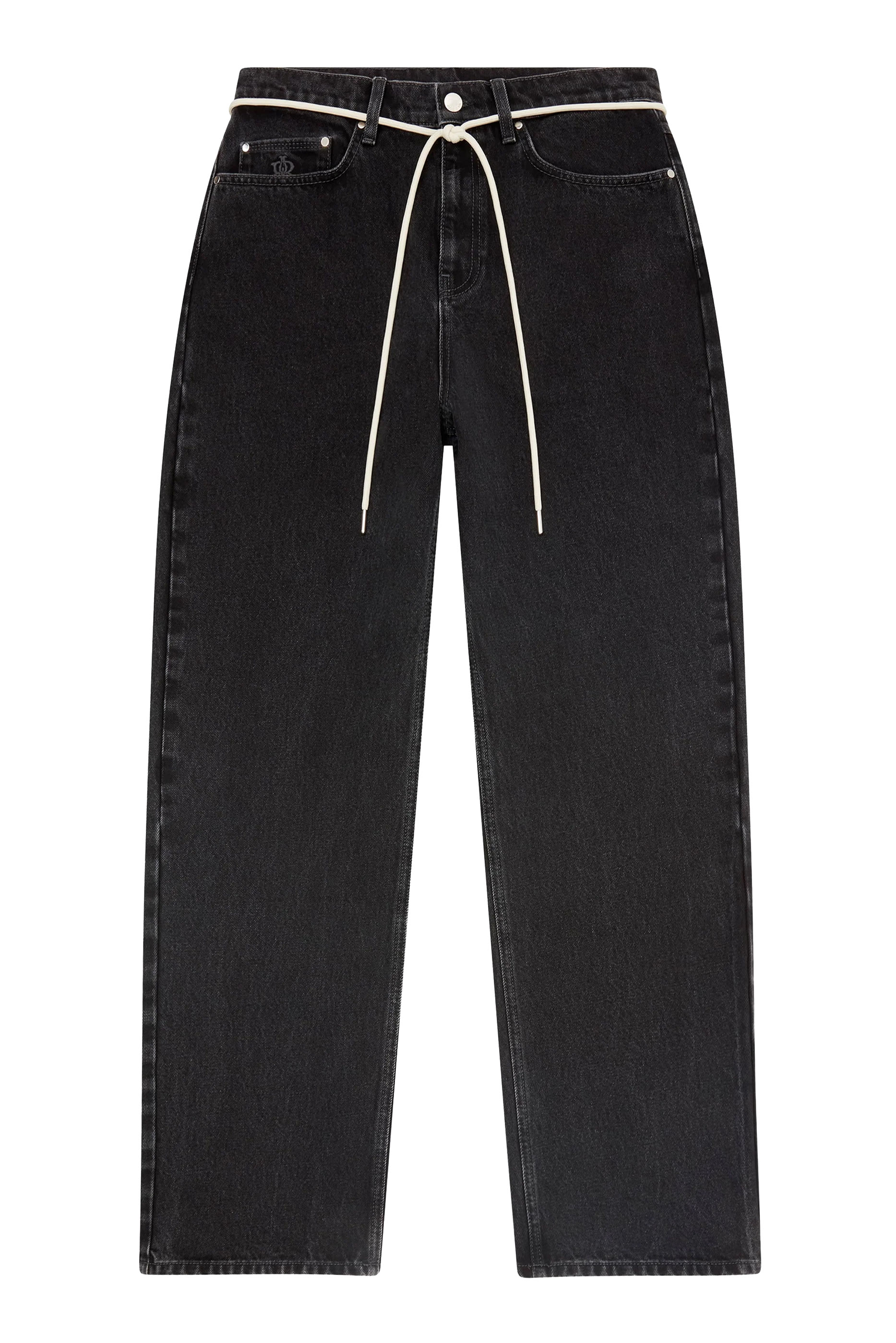 بنطال جينز بقصة مريحة دنيم