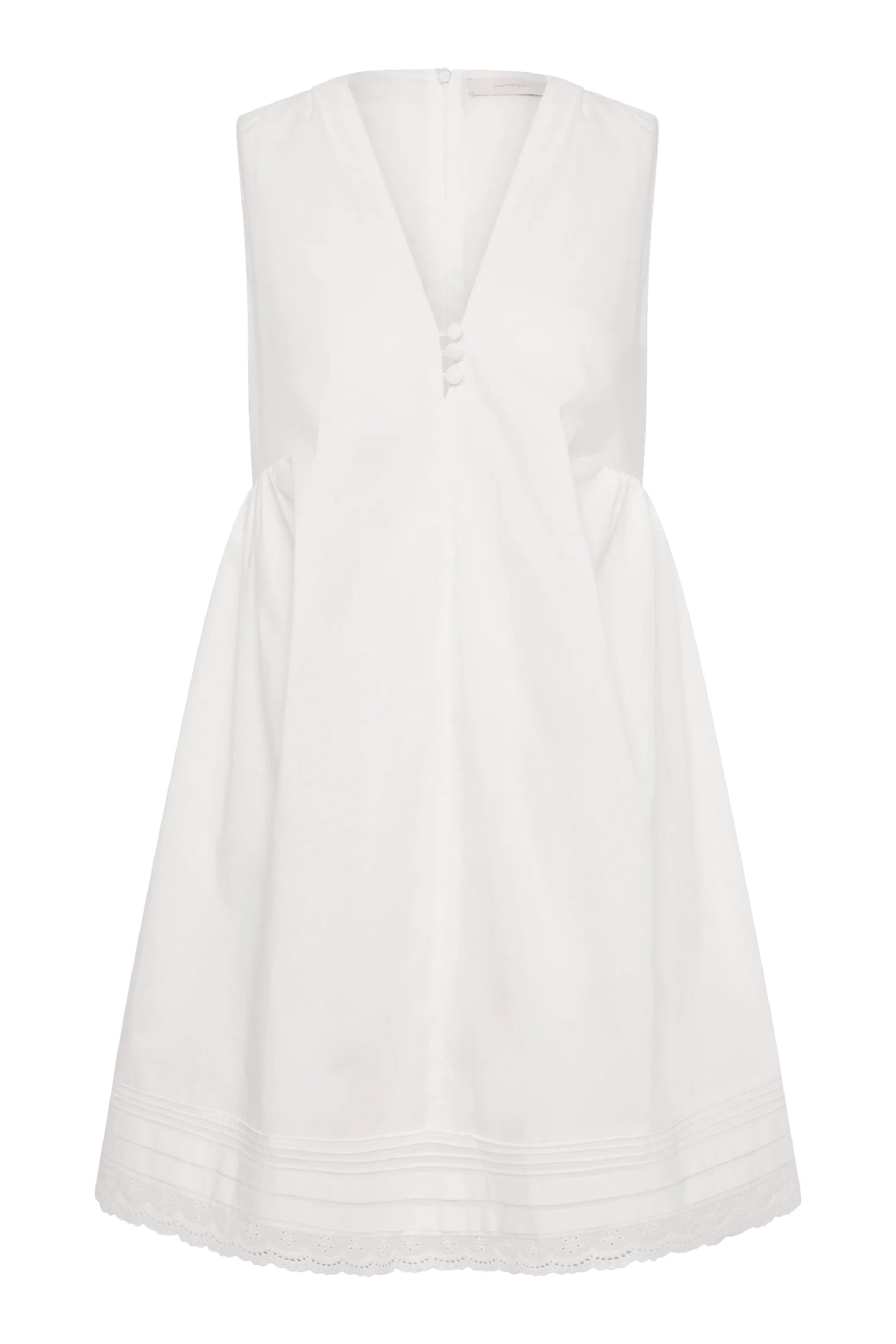 فستان ديون قصير دانتيل بنقشة زهور