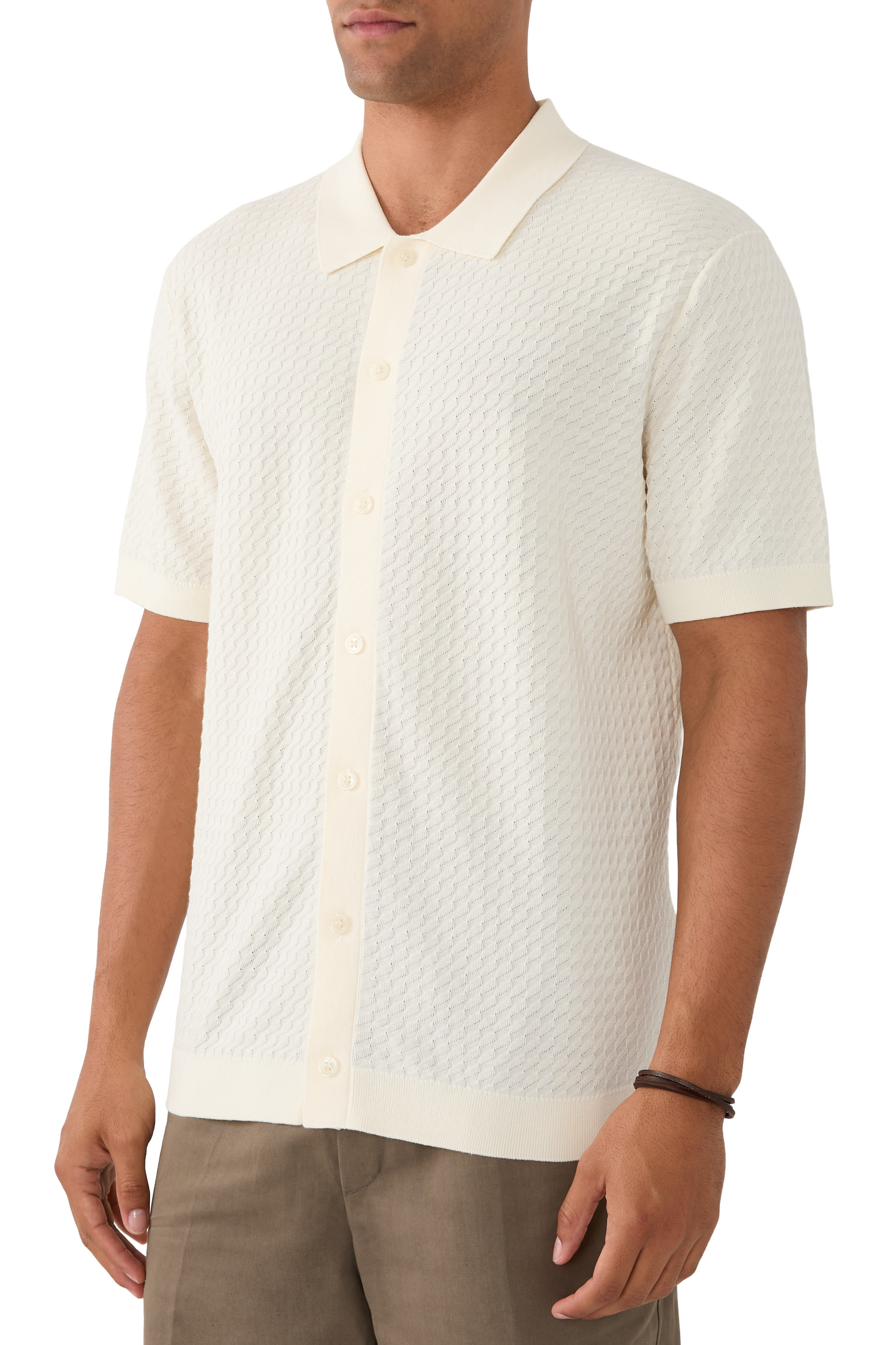 كنزة كايرن بأكمام قصيرة