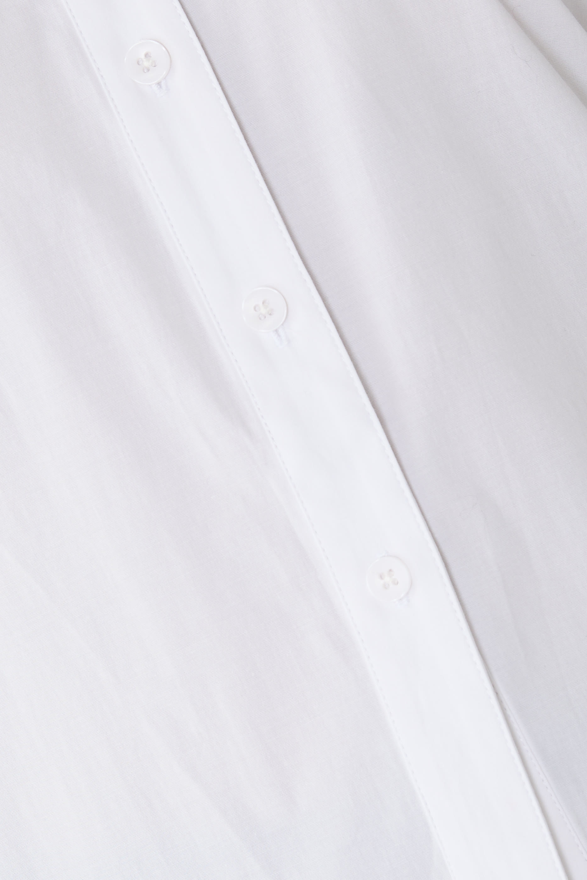 قميص برباط في الخلف بوبلين