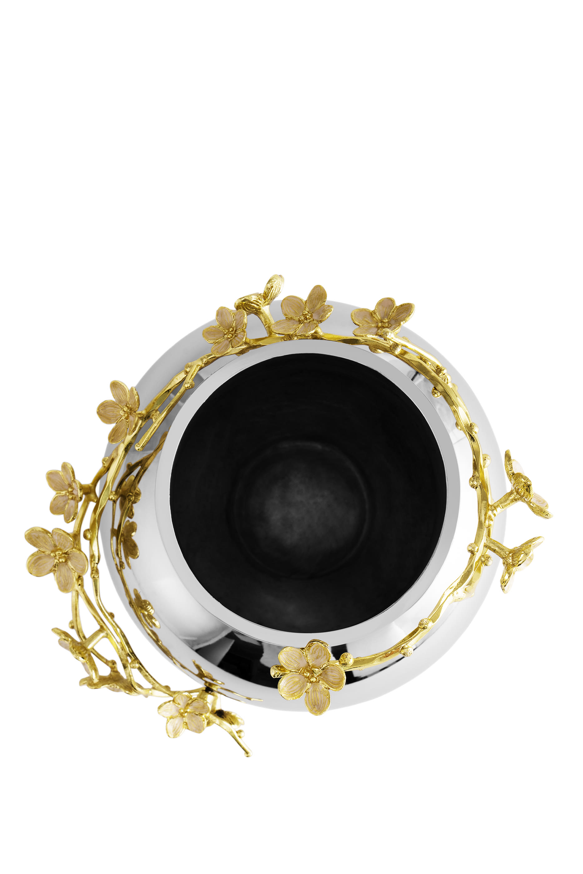 مزهرية متوسطة بتصميم أزهار الكرز