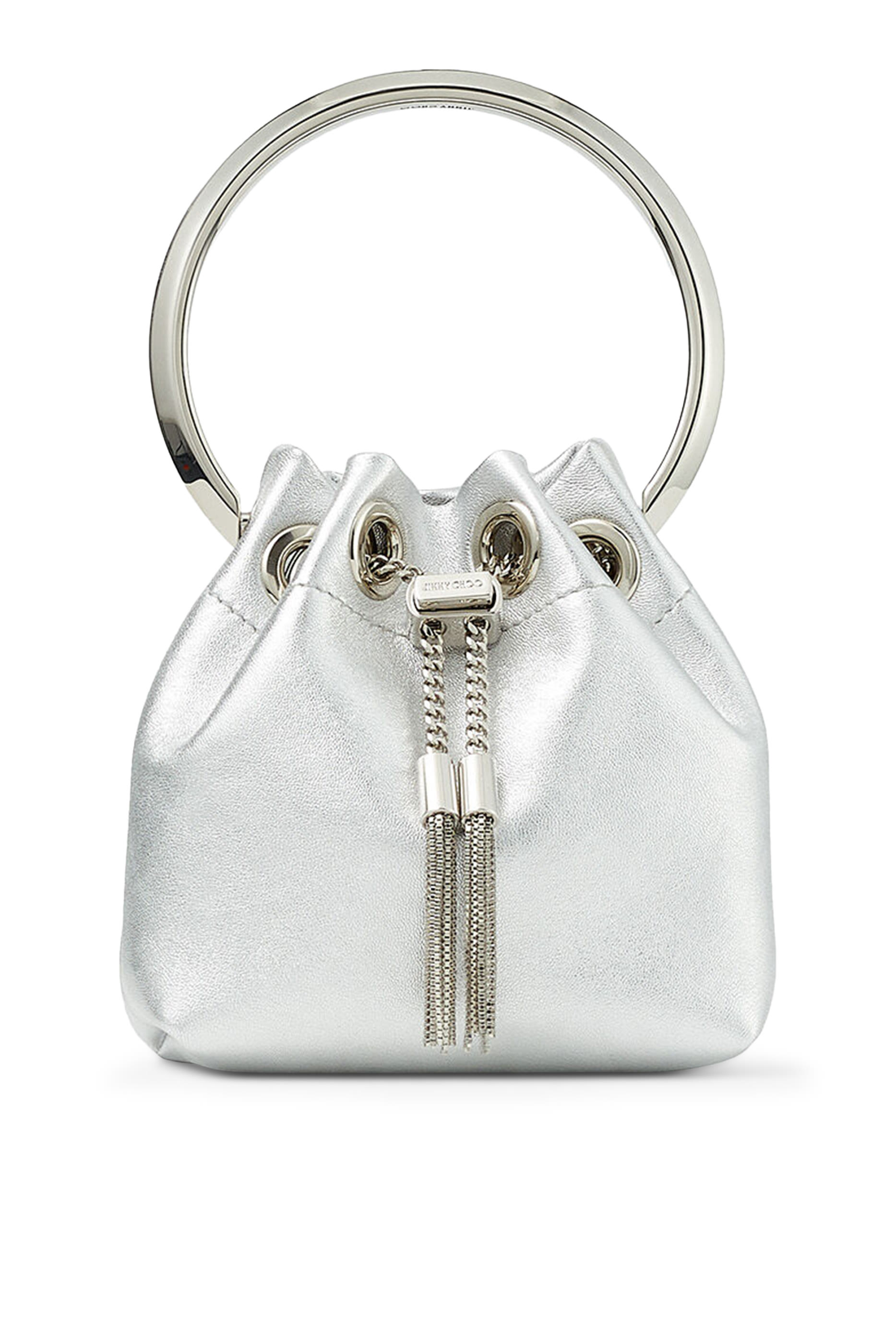 حقيبة بون بون صغيرة جلد نابا