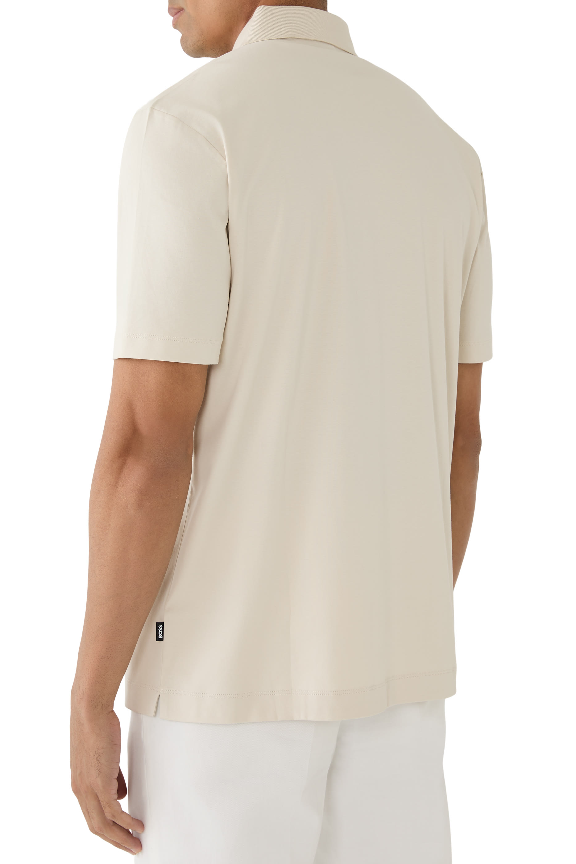 قميص بولو سي باريس بشعار الماركة مزدوج