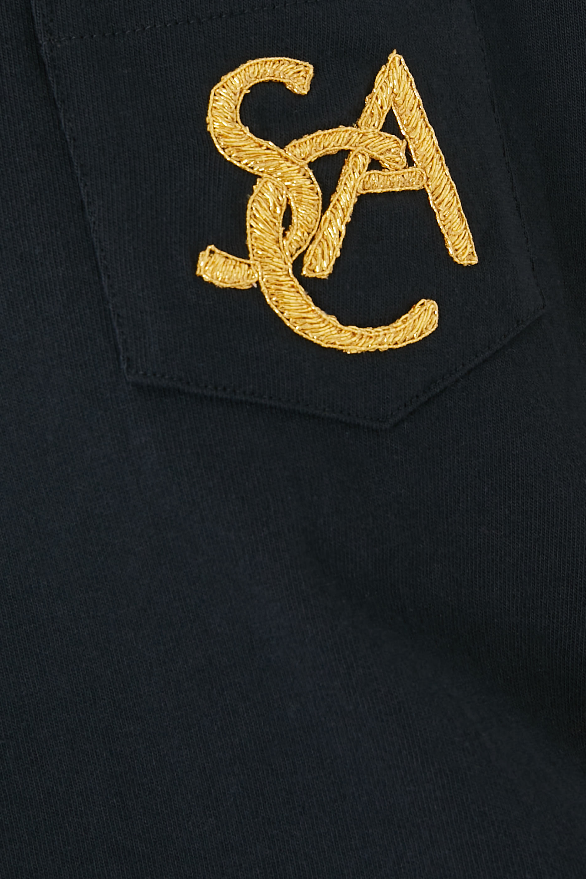 تيشيرت بشعار الماركة قطن جيرسيه