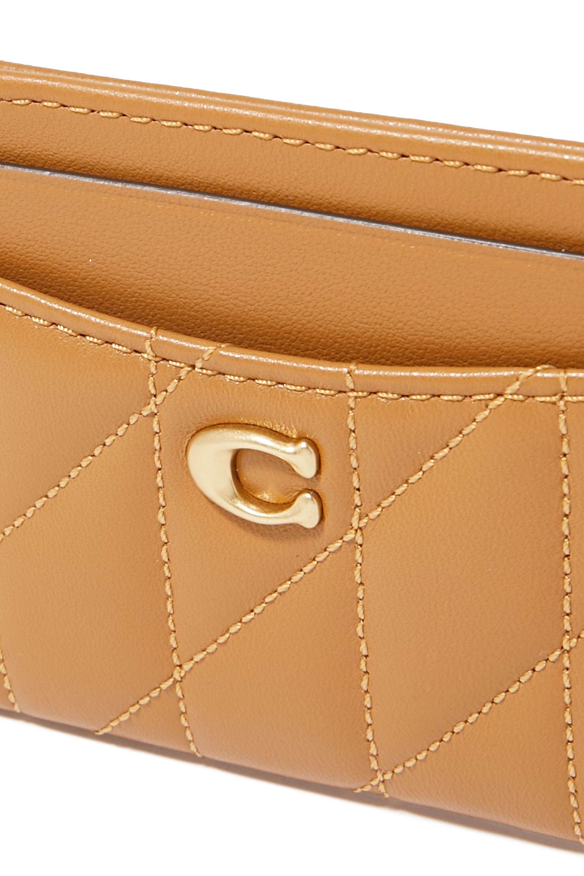 حافظة بطاقات ايسنشال بحياكة مبطنة