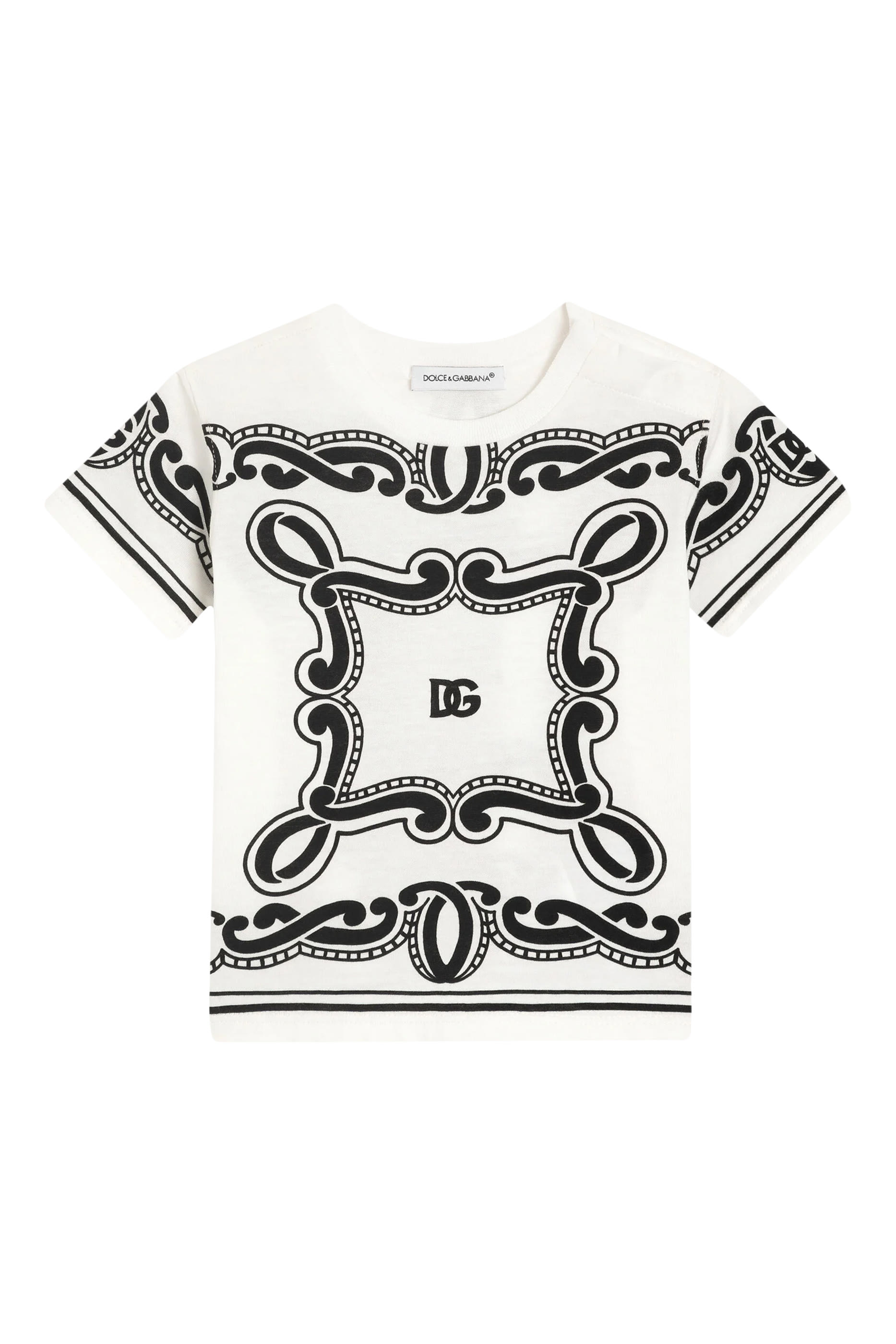 تيشيرت بنقشة باندانا جيرسيه للأطفال