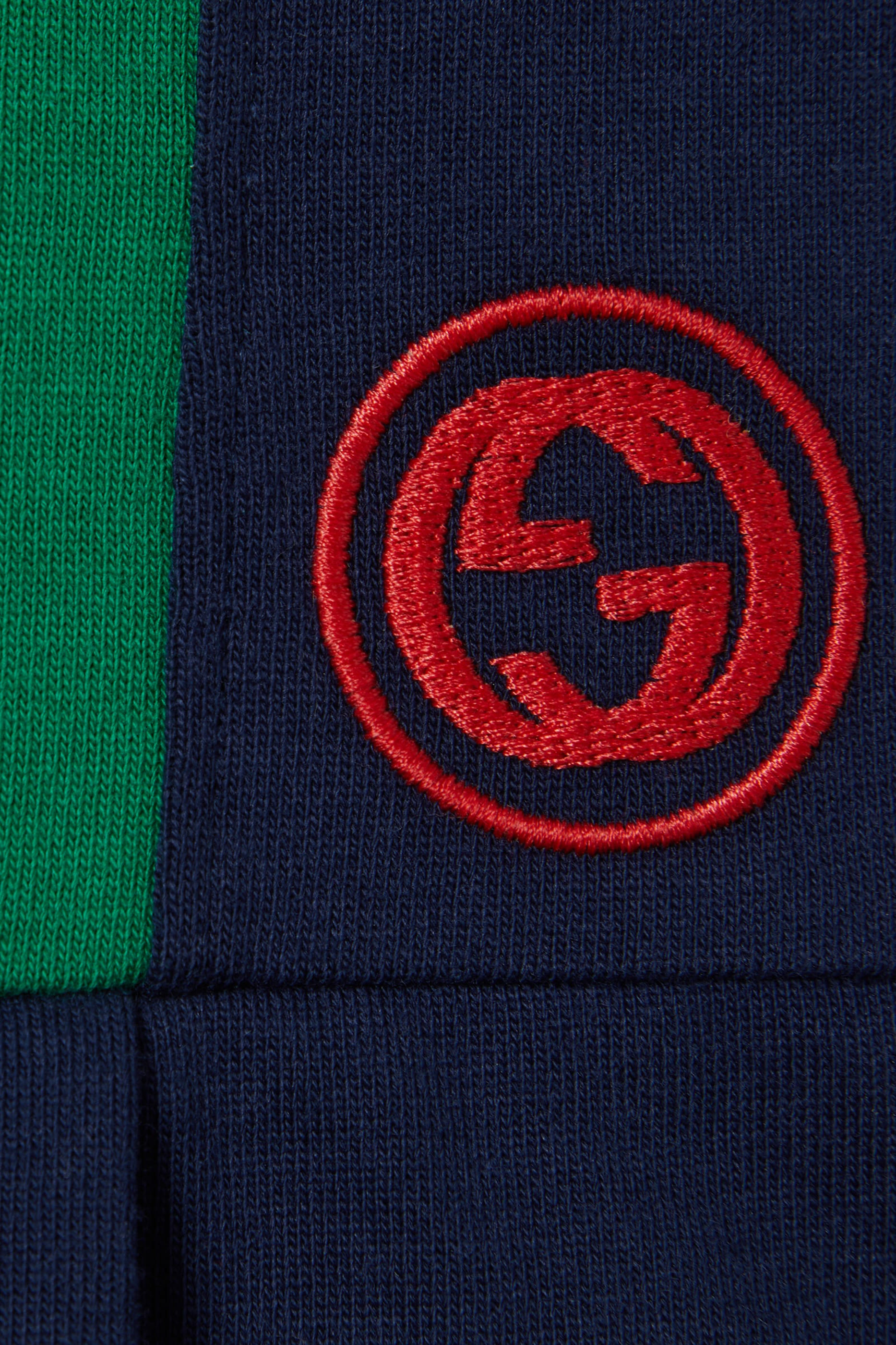 فستان بشريط ويب قطن جيرسيه للأطفال