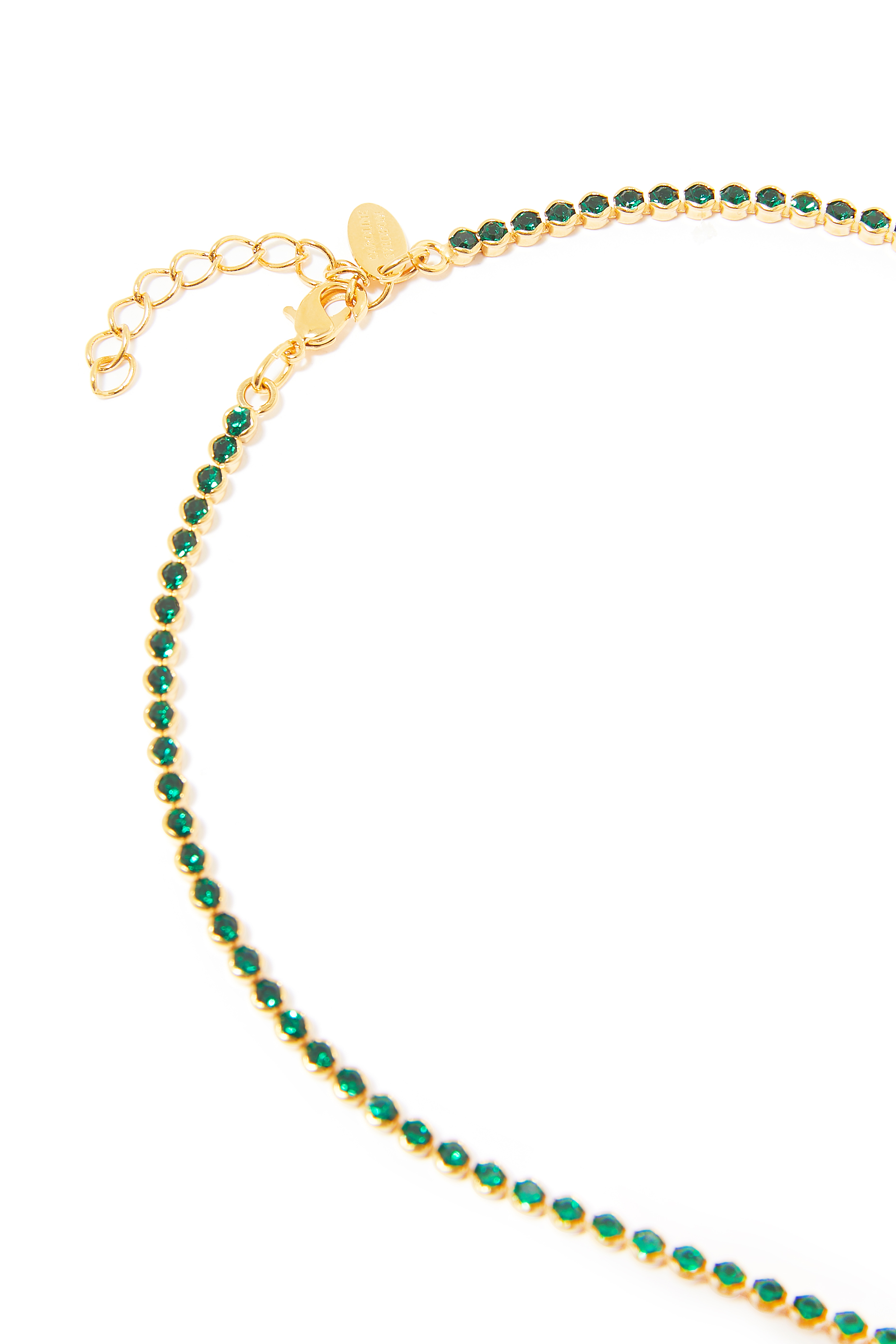 قلادة سيري مرصعة بالكريستال