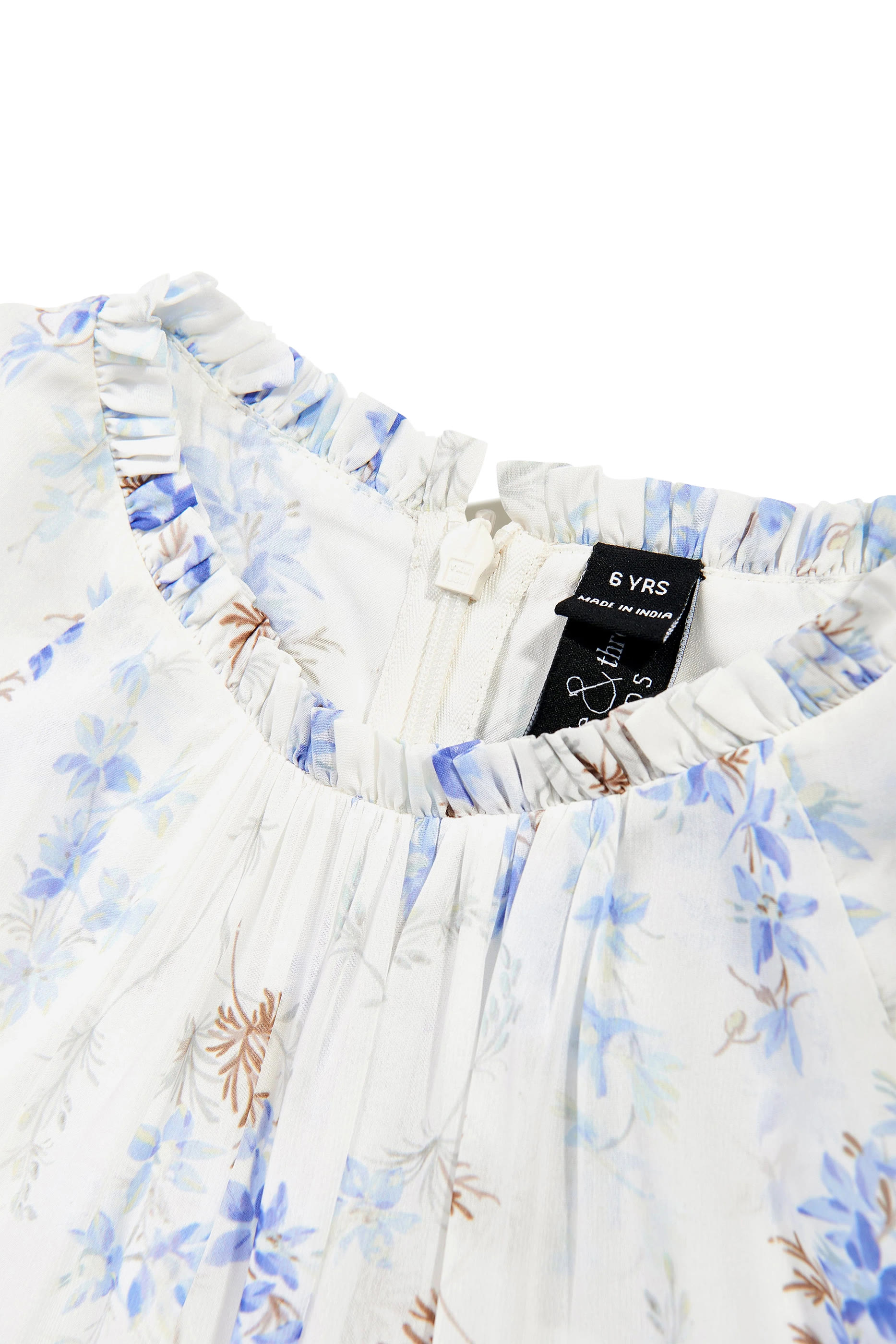 فستان أوفيليا ديتسي شيفون بكاب  للأطفال