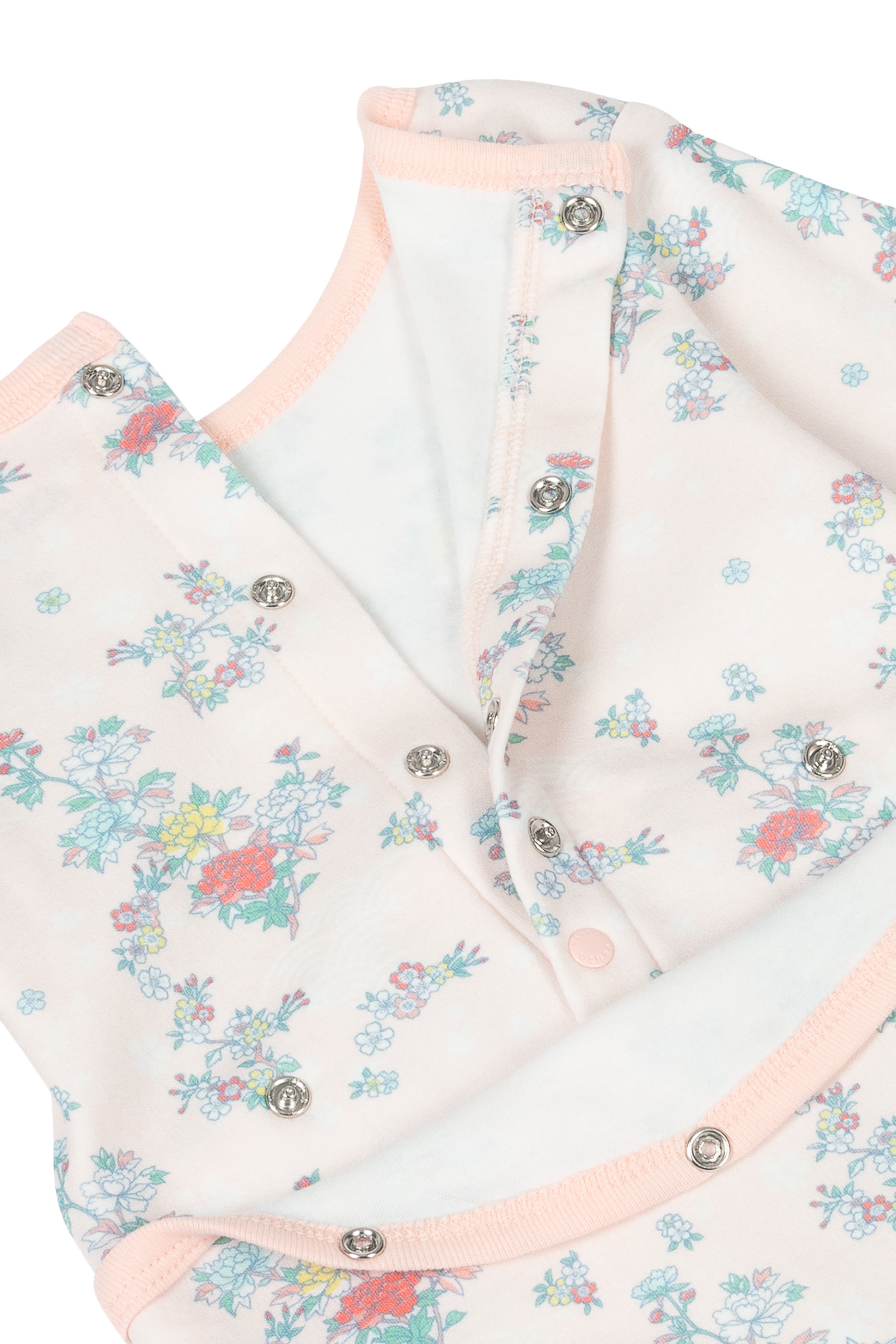 طقم بودي سوت قطن ، قبعة ومريلة، للأطفال