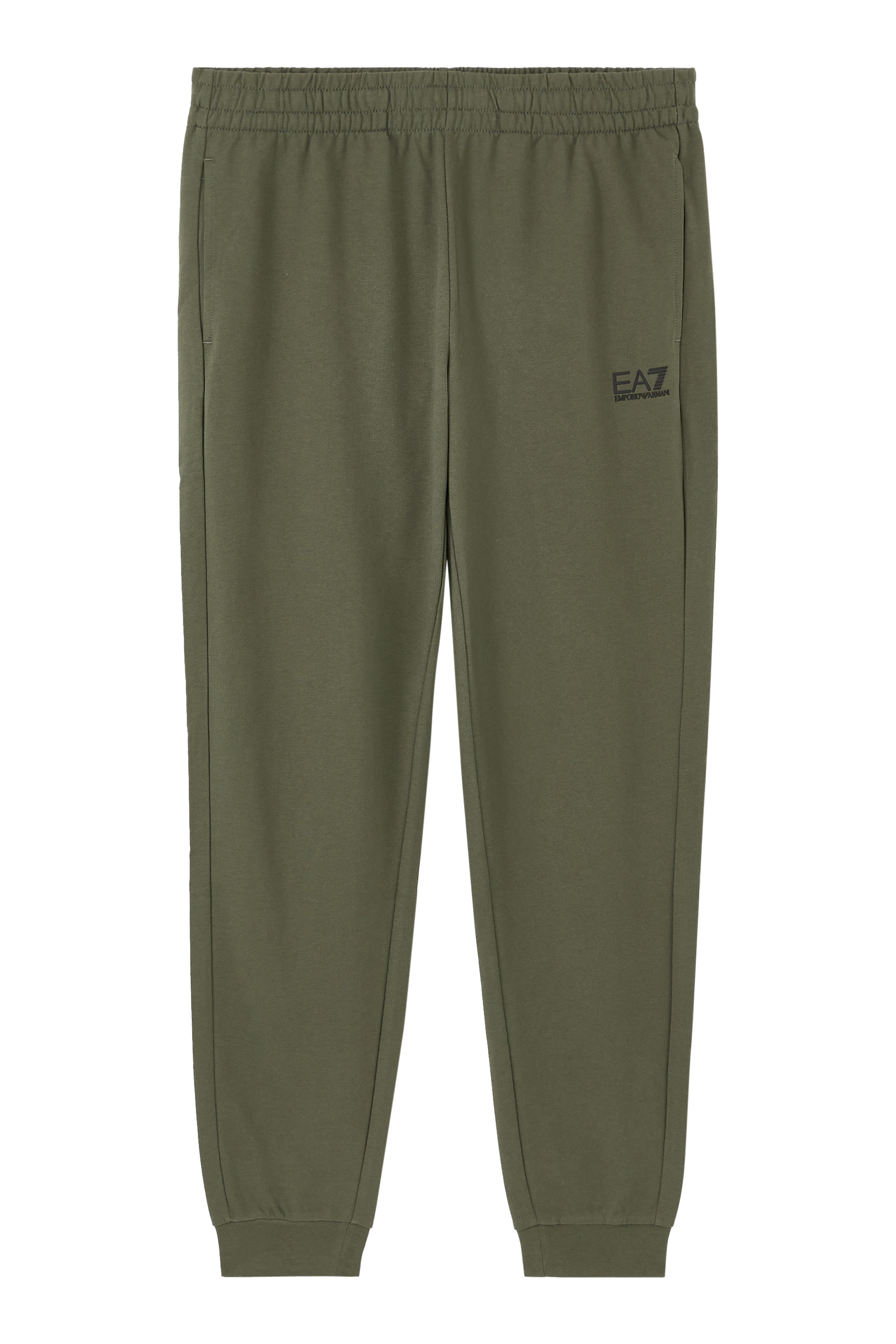 بنطال رياضي بشعار الماركة قطن