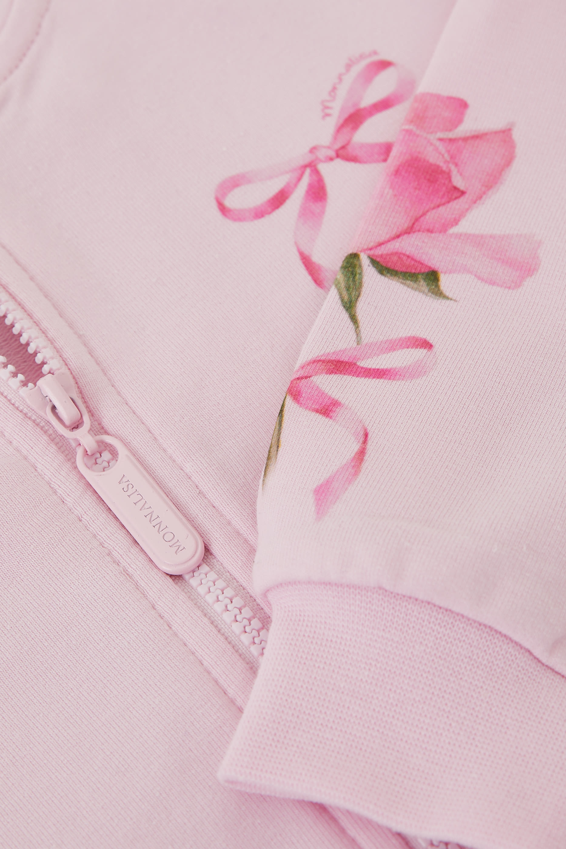 سويت شيرت بطبعات زهور للأطفال