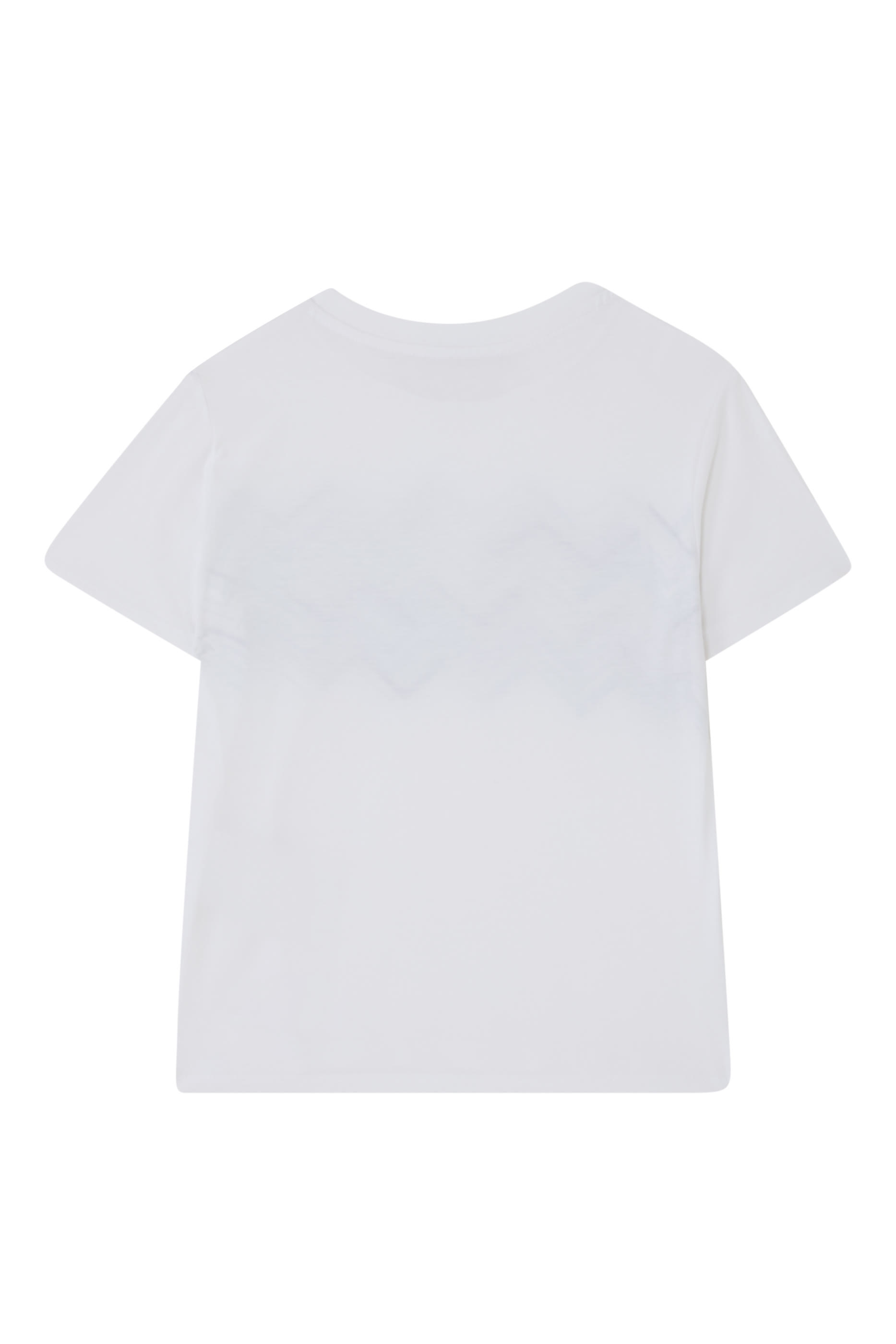 تيشيرت بنقشة خطوط متعرجة للأطفال