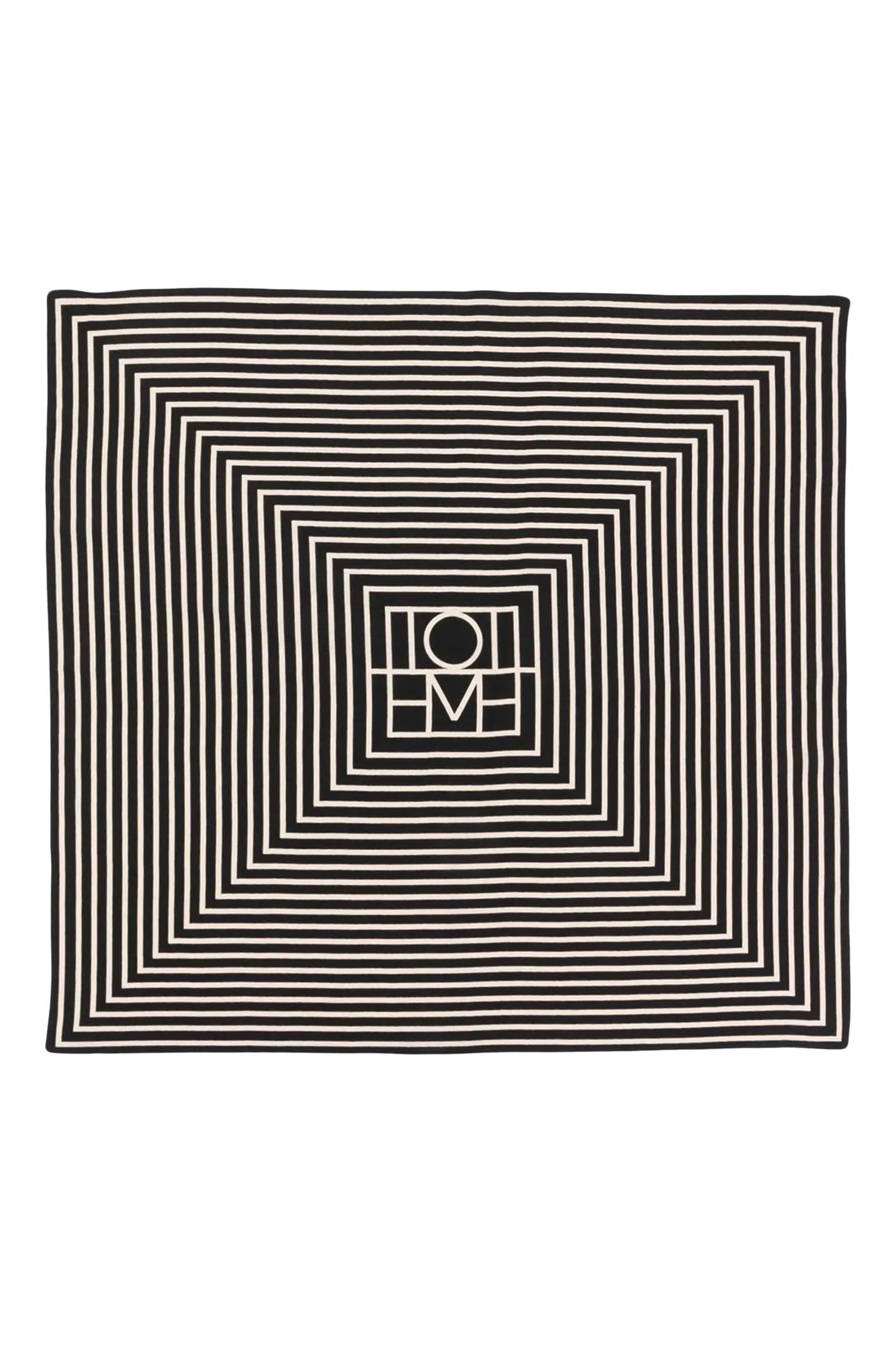 وشاح بنقشة حروف شعار الماركة حرير