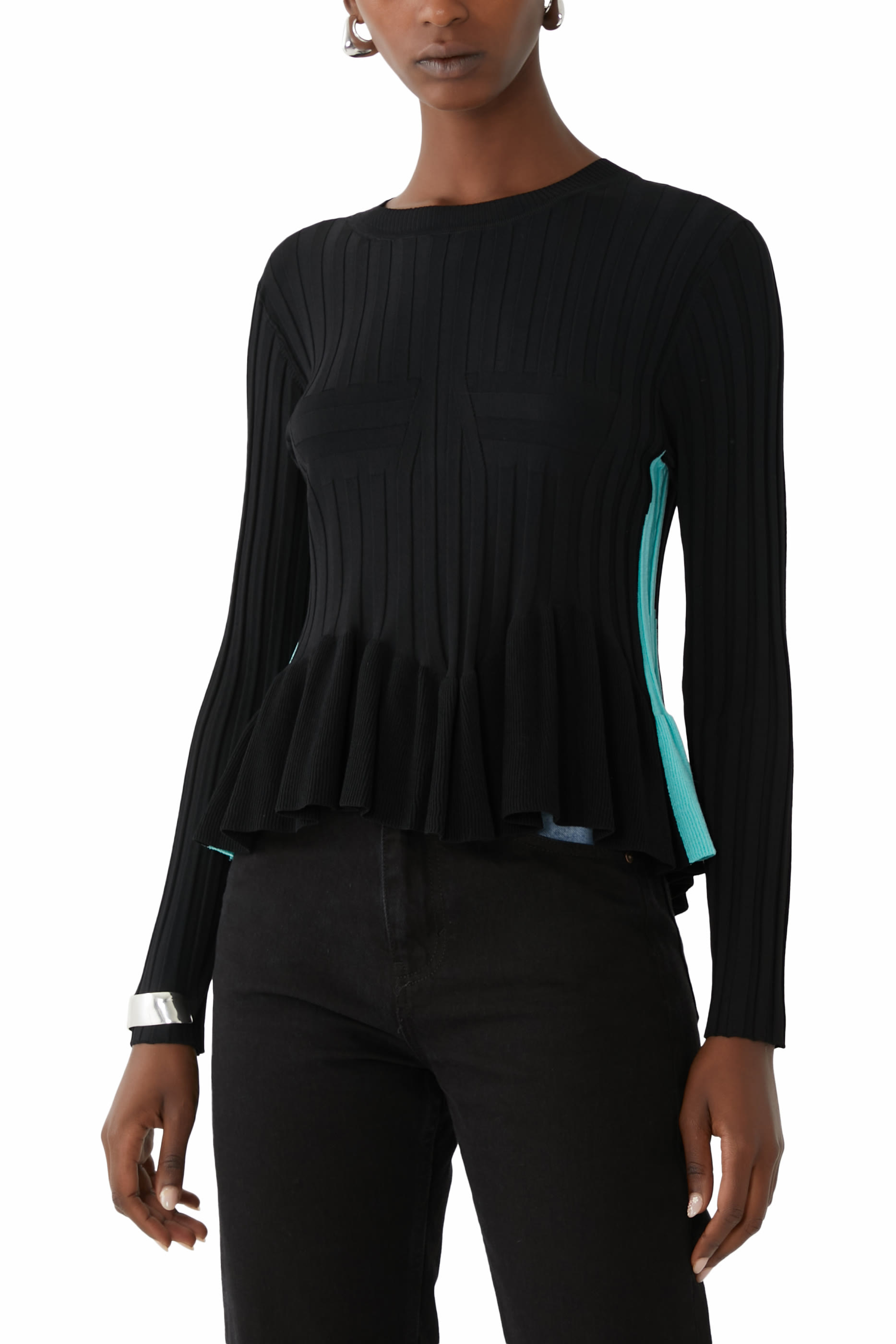 كنزة داكوتا بأكمام طويلة